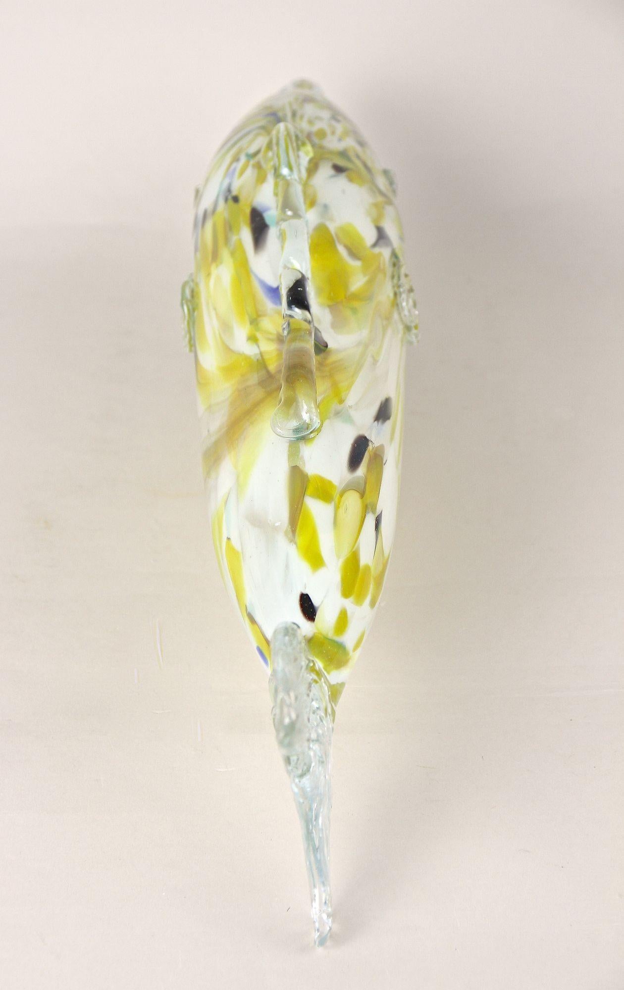 Scultura di pesce in vetro di Murano - Multicolore, metà secolo, Italia, 1950 ca. in vendita 5