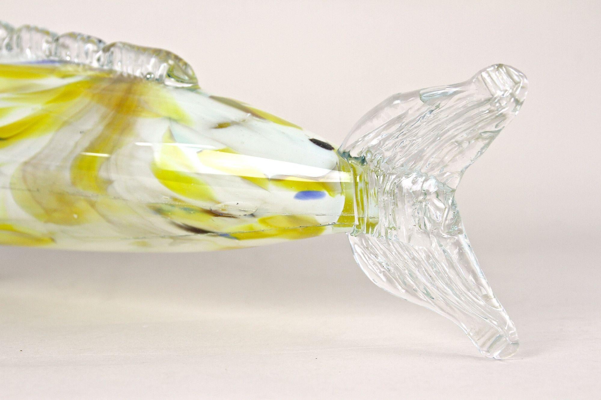 Scultura di pesce in vetro di Murano - Multicolore, metà secolo, Italia, 1950 ca. in vendita 7