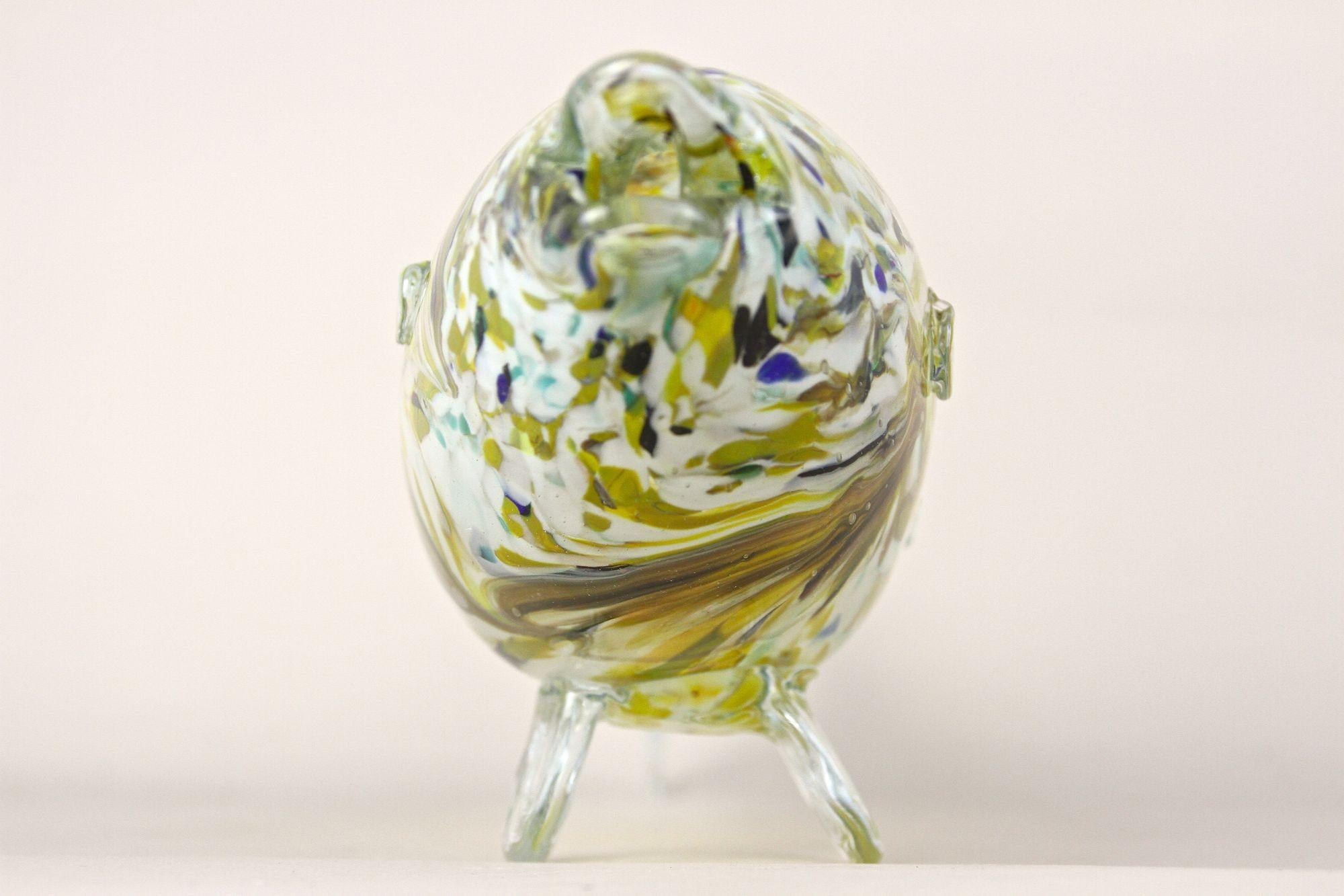 Scultura di pesce in vetro di Murano - Multicolore, metà secolo, Italia, 1950 ca. in vendita 12