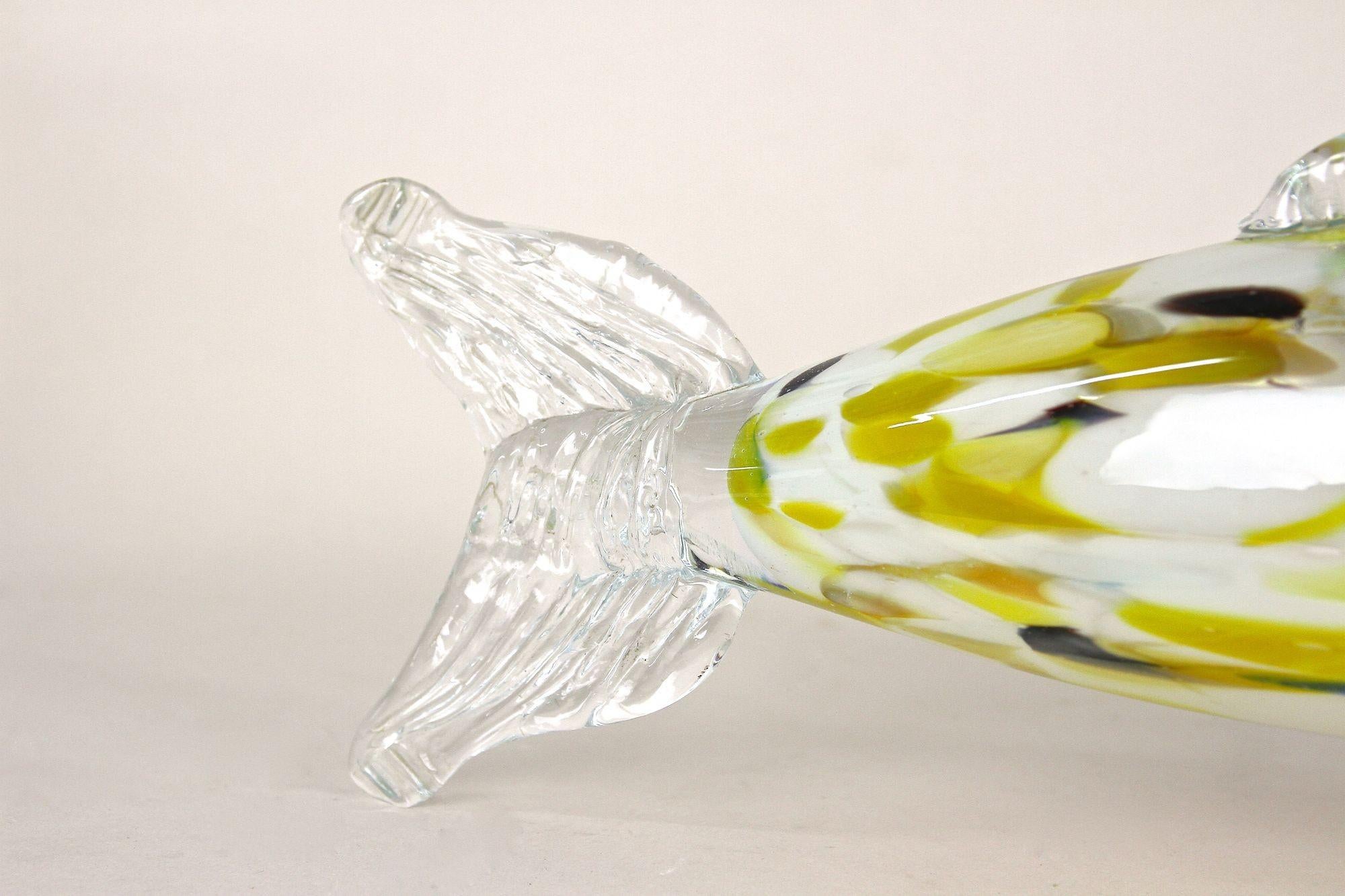 Scultura di pesce in vetro di Murano - Multicolore, metà secolo, Italia, 1950 ca. in vendita 1