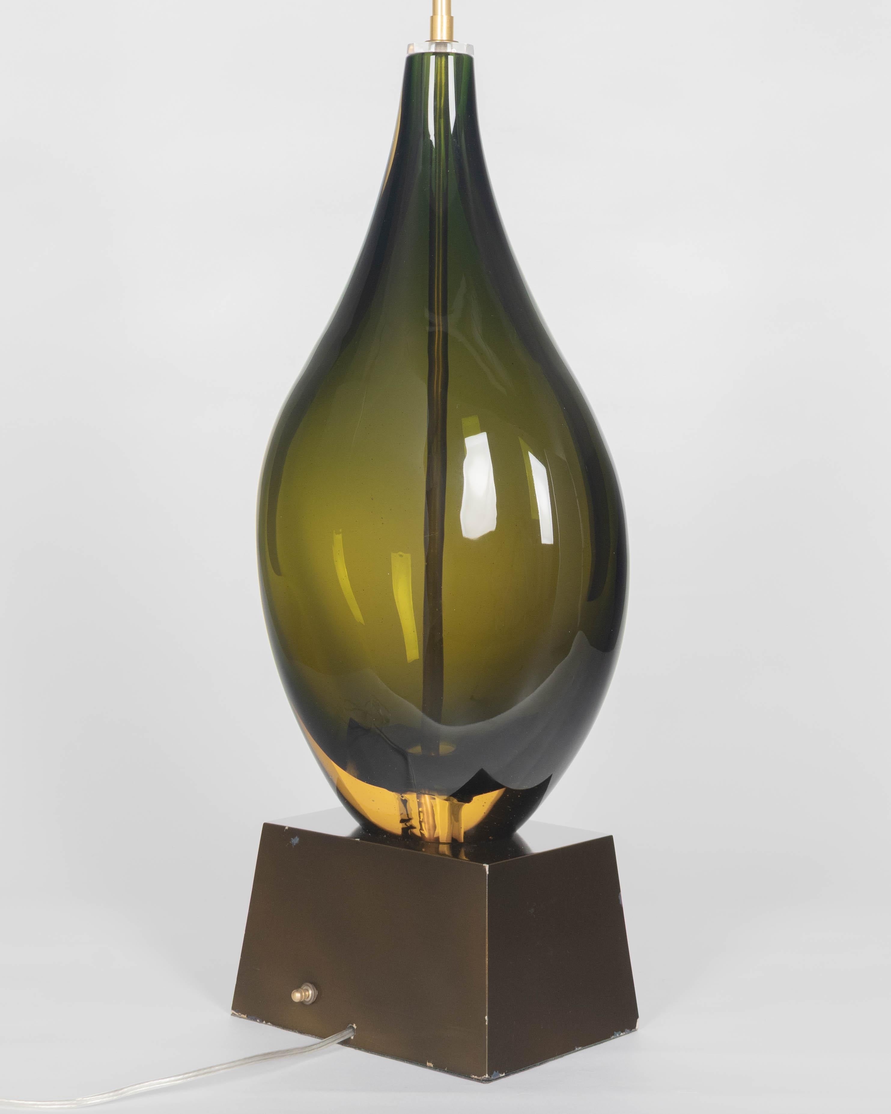 Lampada in vetro di Murano Flavio Poli Seguso in vendita 3