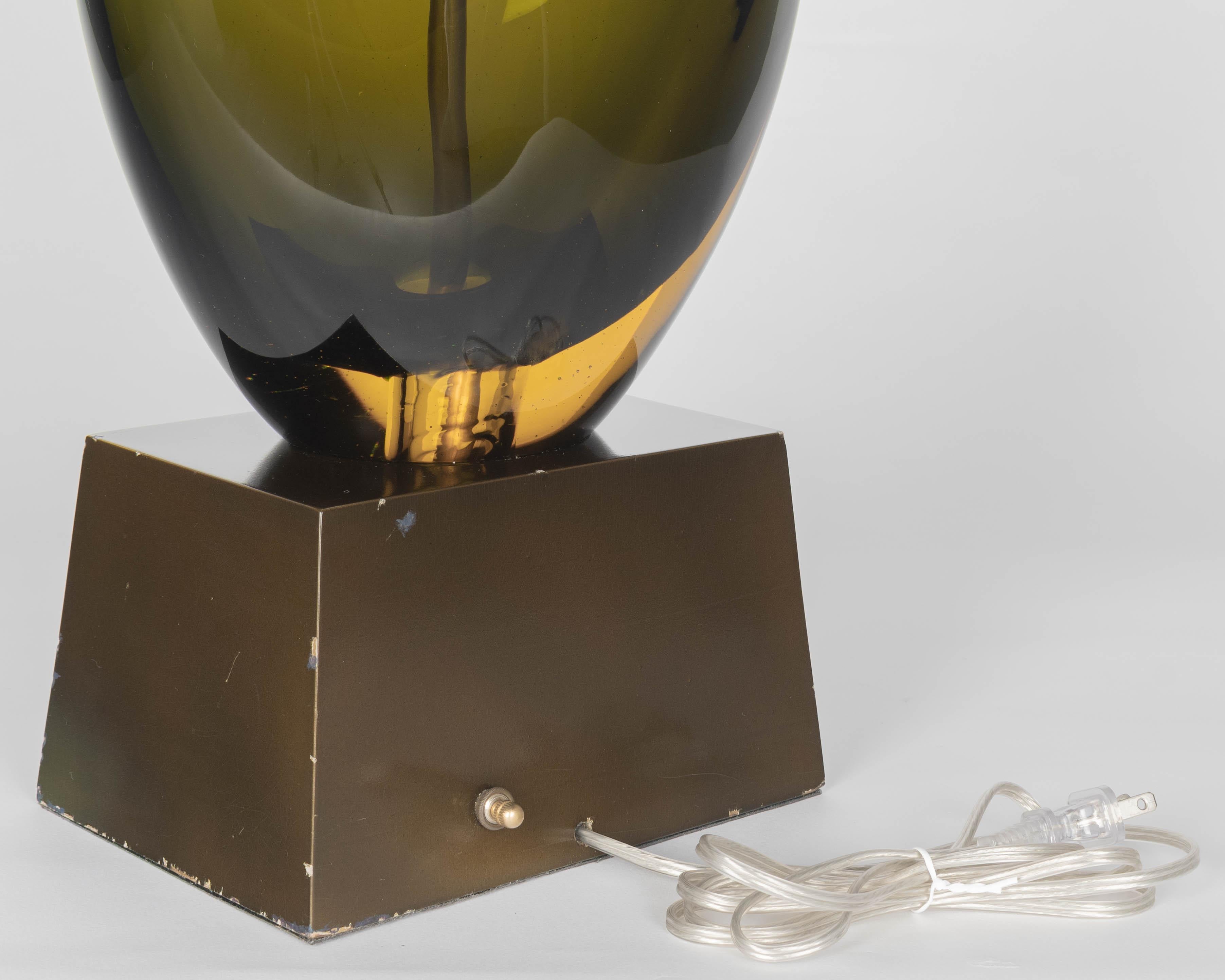 Lampada in vetro di Murano Flavio Poli Seguso in vendita 4