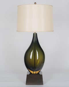Murano Glass Flavio Poli Seguso Lamp