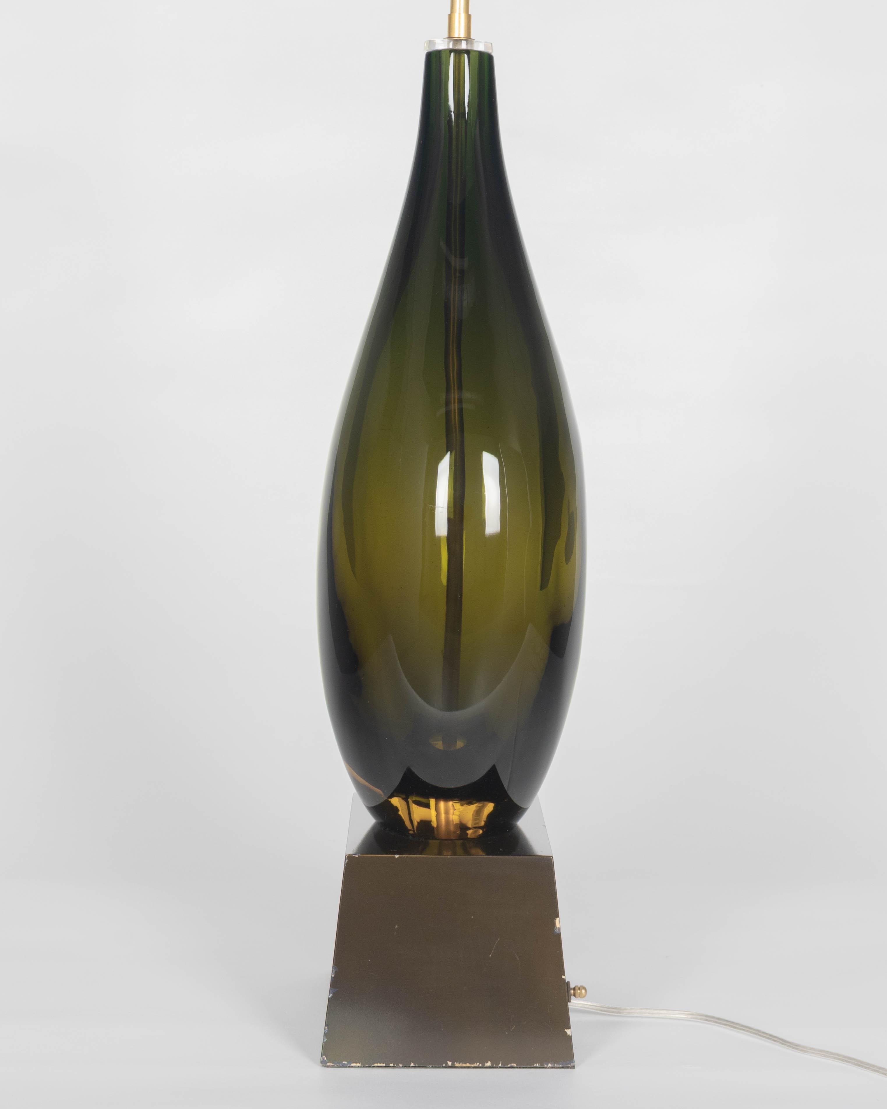 Lampada in vetro di Murano Flavio Poli Seguso in vendita 1