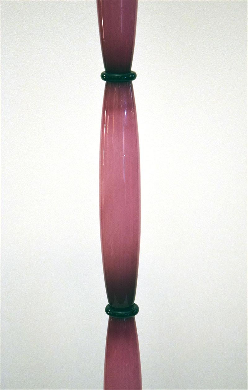 Metal Murano Glass Floor Lamp, 1980s