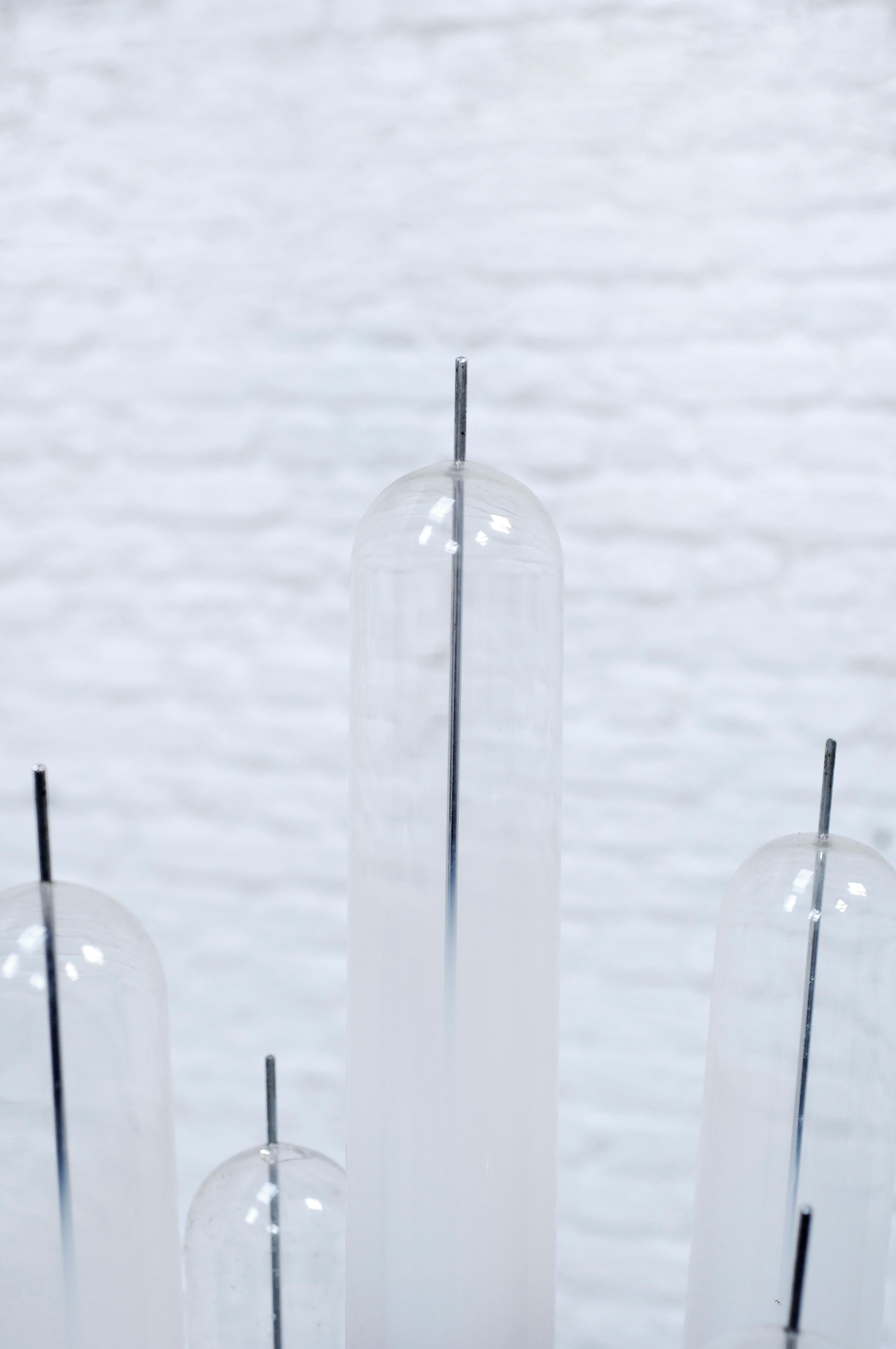 italien Lampadaire en verre de Murano par Carlo Nason pour Mazzega, années 1960 en vente