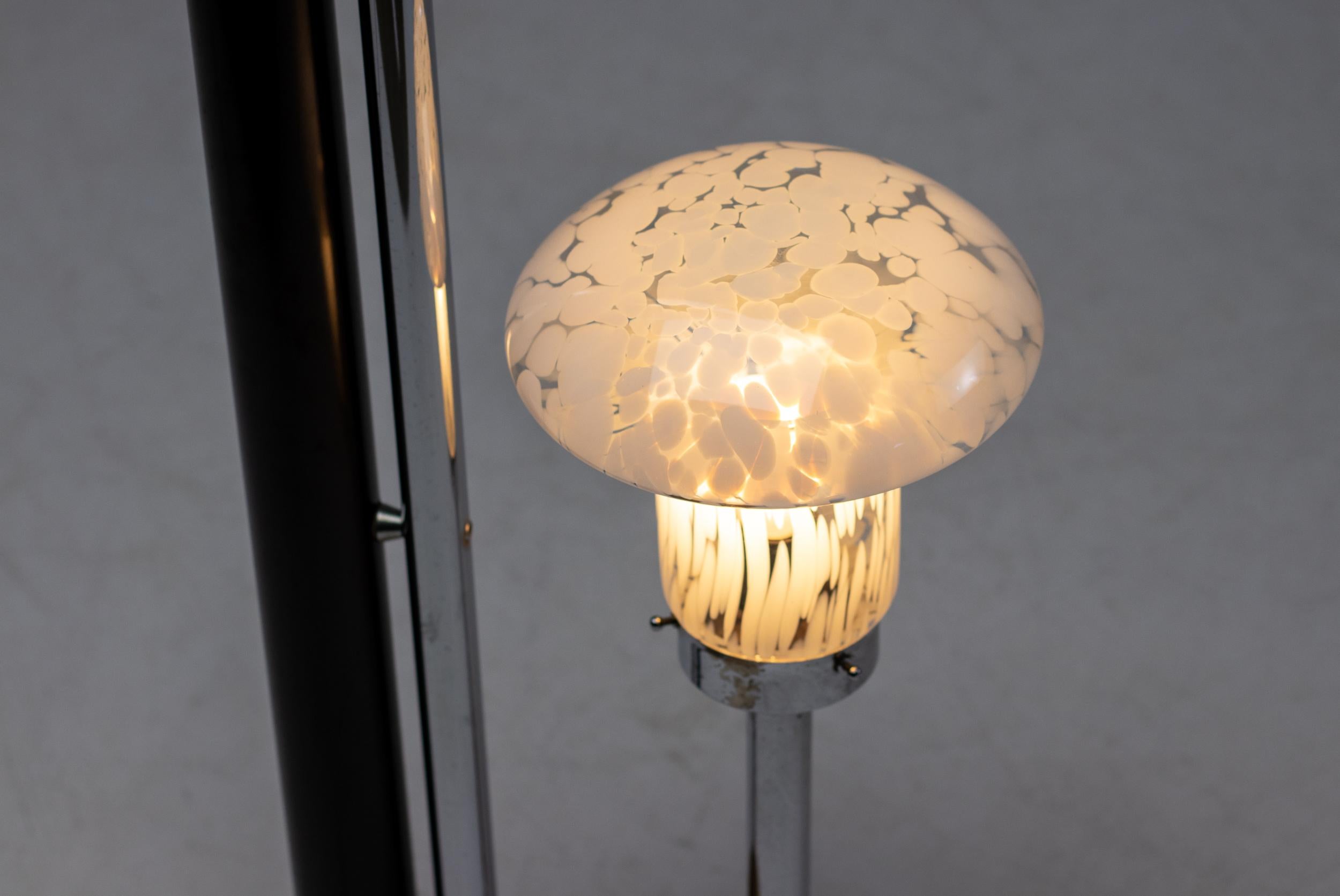 Murano Glass Floor Lamp by Carlo Nason for Mazzega For Sale 2