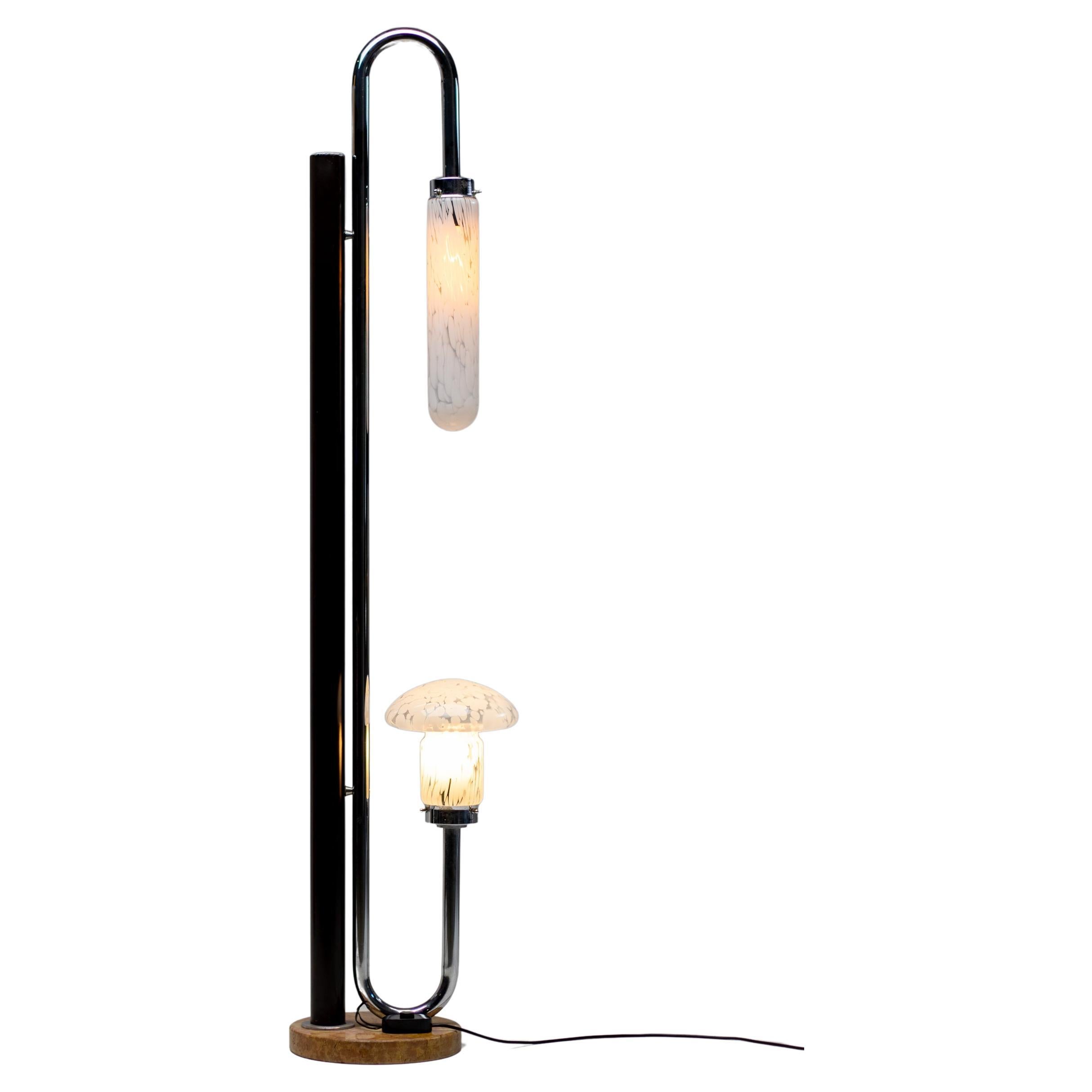 Murano Glass Floor Lamp by Carlo Nason for Mazzega