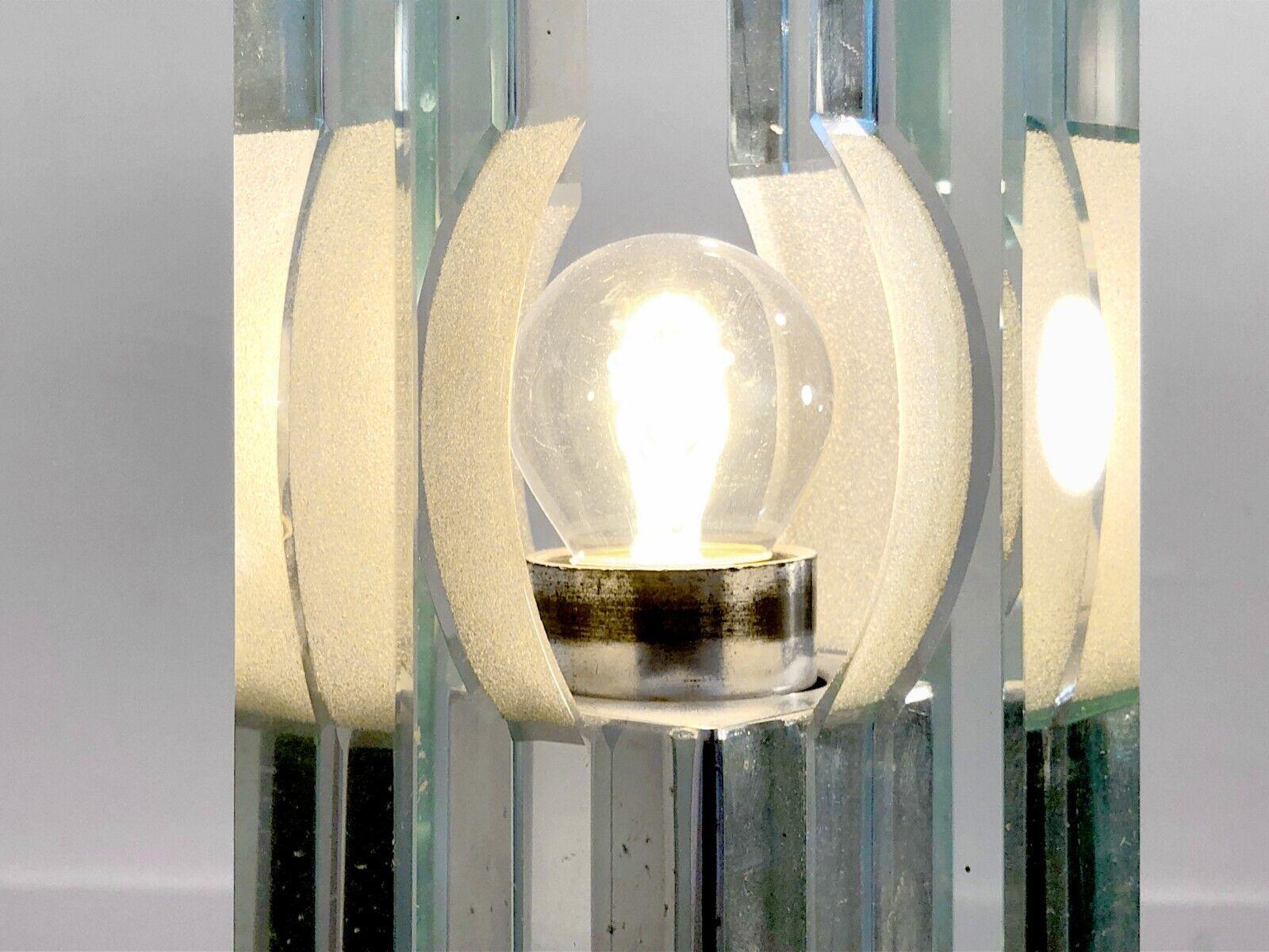 Italian A Radical MURANO Glass FLOOR LAMP by GALLOTTI & RADICE, FONTANA ARTE, Italy 1970 For Sale