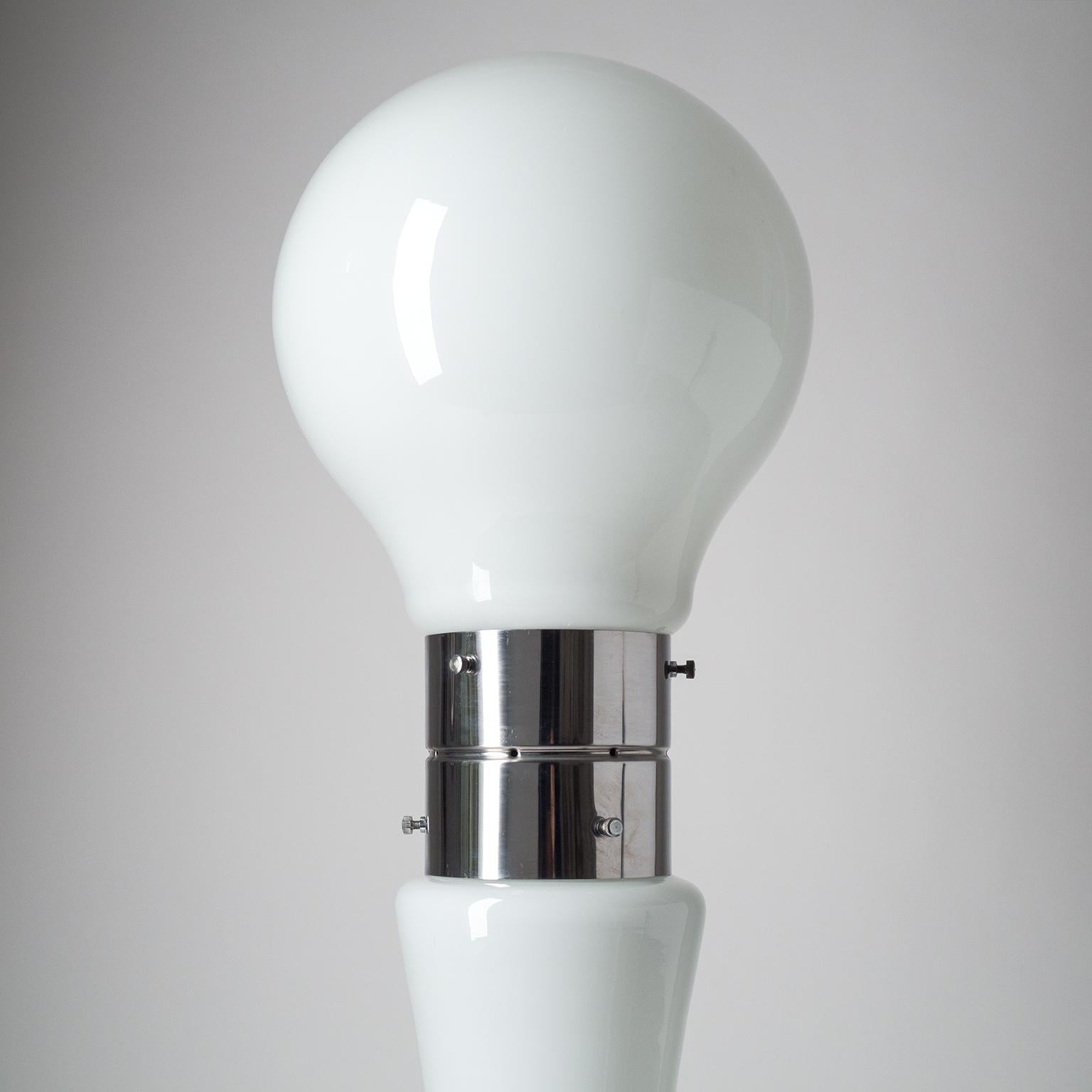 Murano Glas Stehlampe von Mazzega, 1960er Jahre (Moderne der Mitte des Jahrhunderts) im Angebot