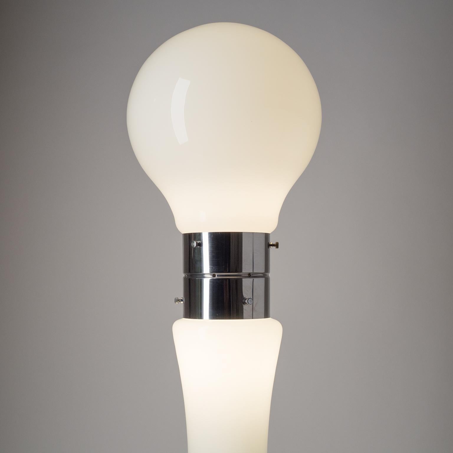 Murano Glas Stehlampe von Mazzega, 1960er Jahre im Zustand „Gut“ im Angebot in Vienna, AT