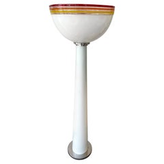 Murano Glass Floor Lamp by Roberto Pamio for Leucos, Italy, 1970s