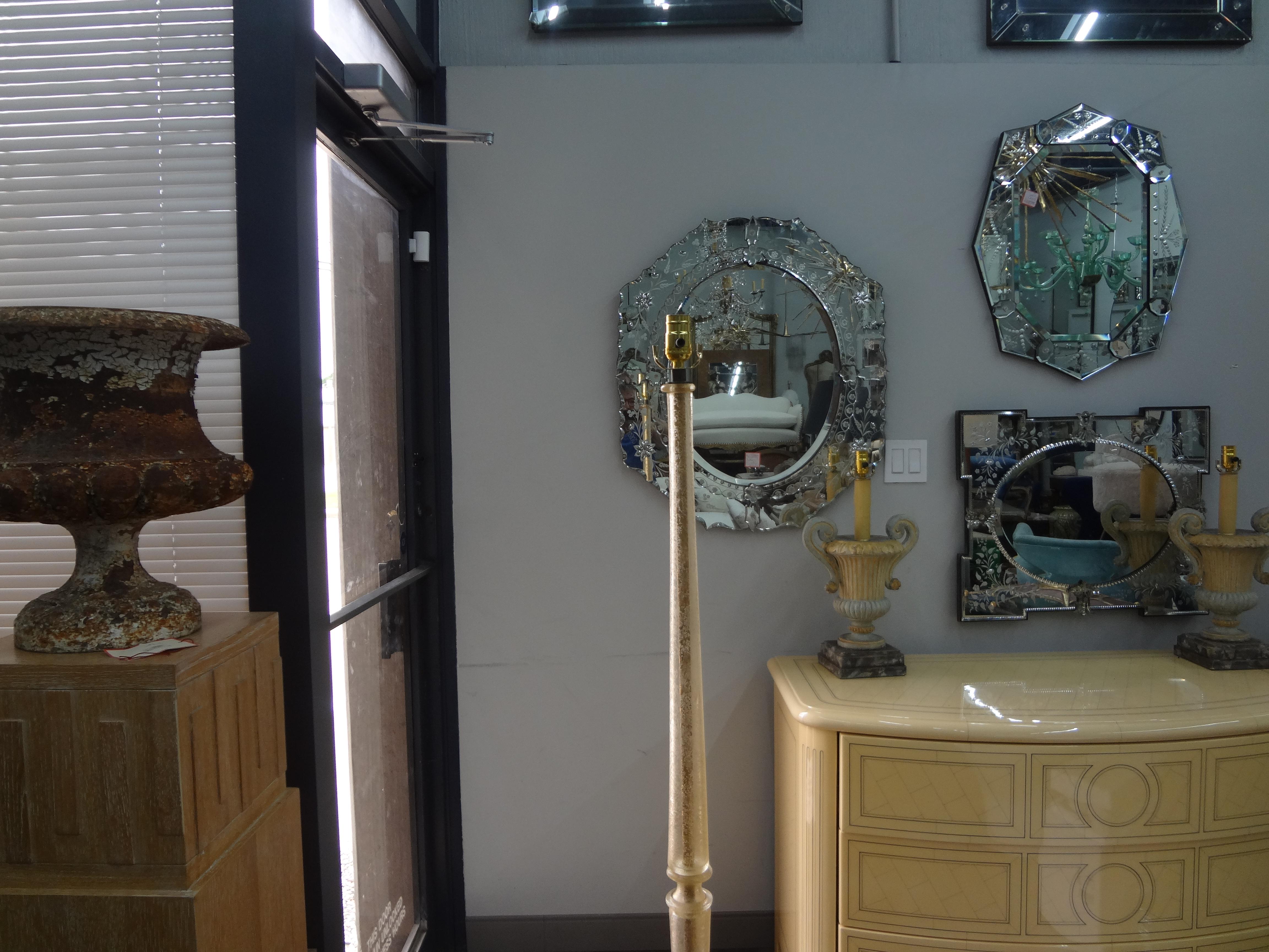 Italiano Lampada da terra in vetro di Murano di Seguso in vendita