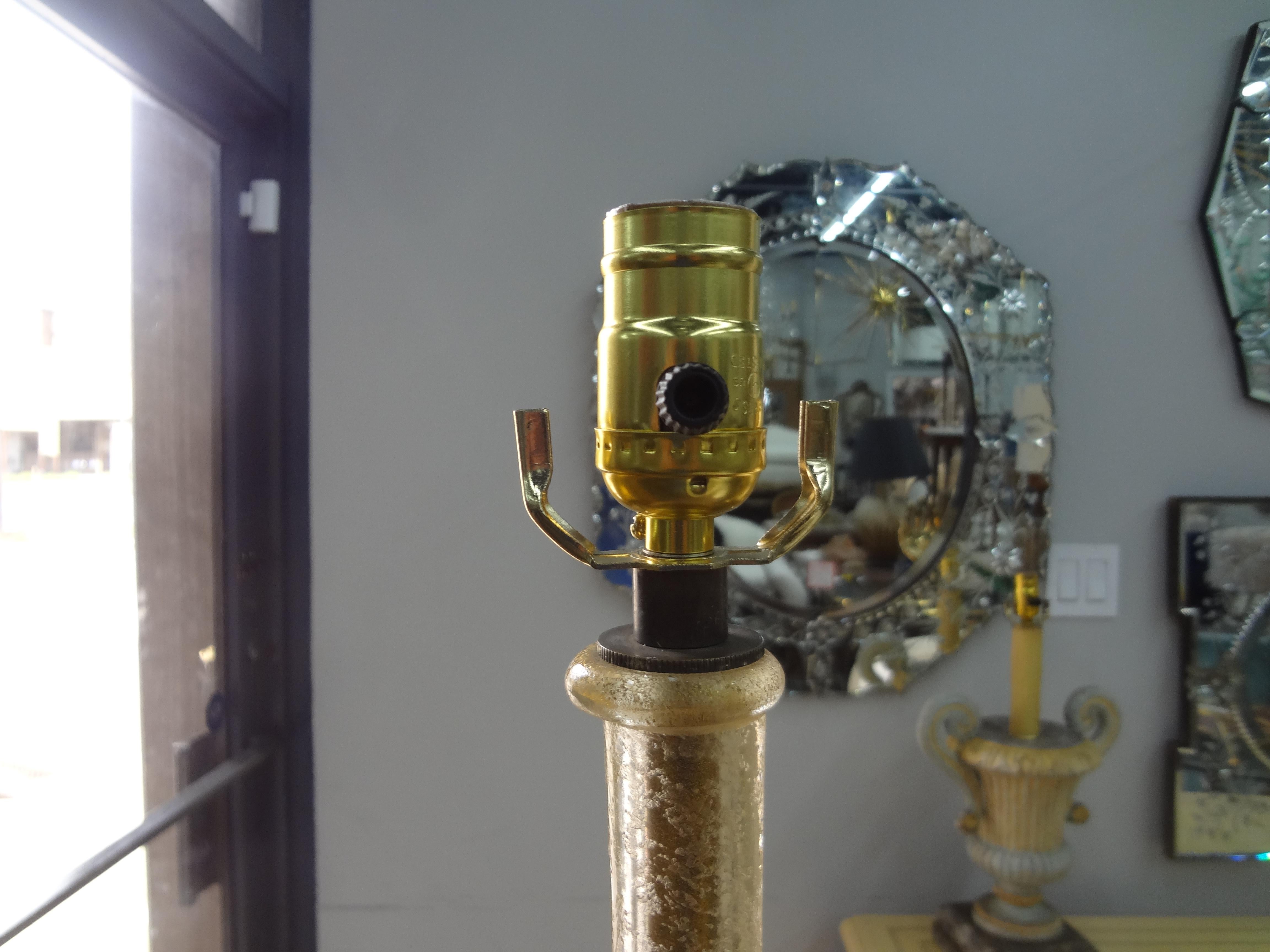Vetro soffiato Lampada da terra in vetro di Murano di Seguso in vendita