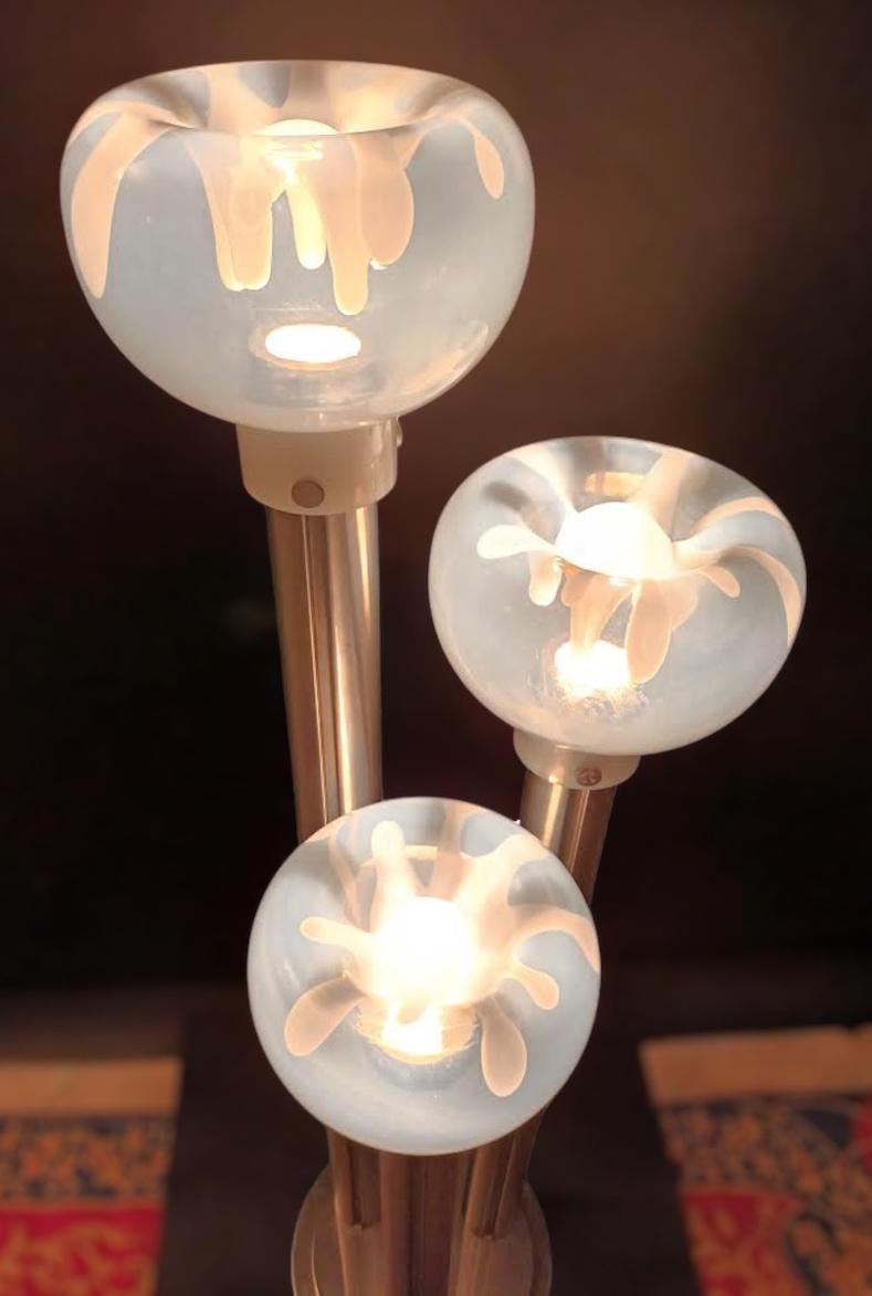 Murano glas stehlampe von Toni Zuccheri (Muranoglas) im Angebot