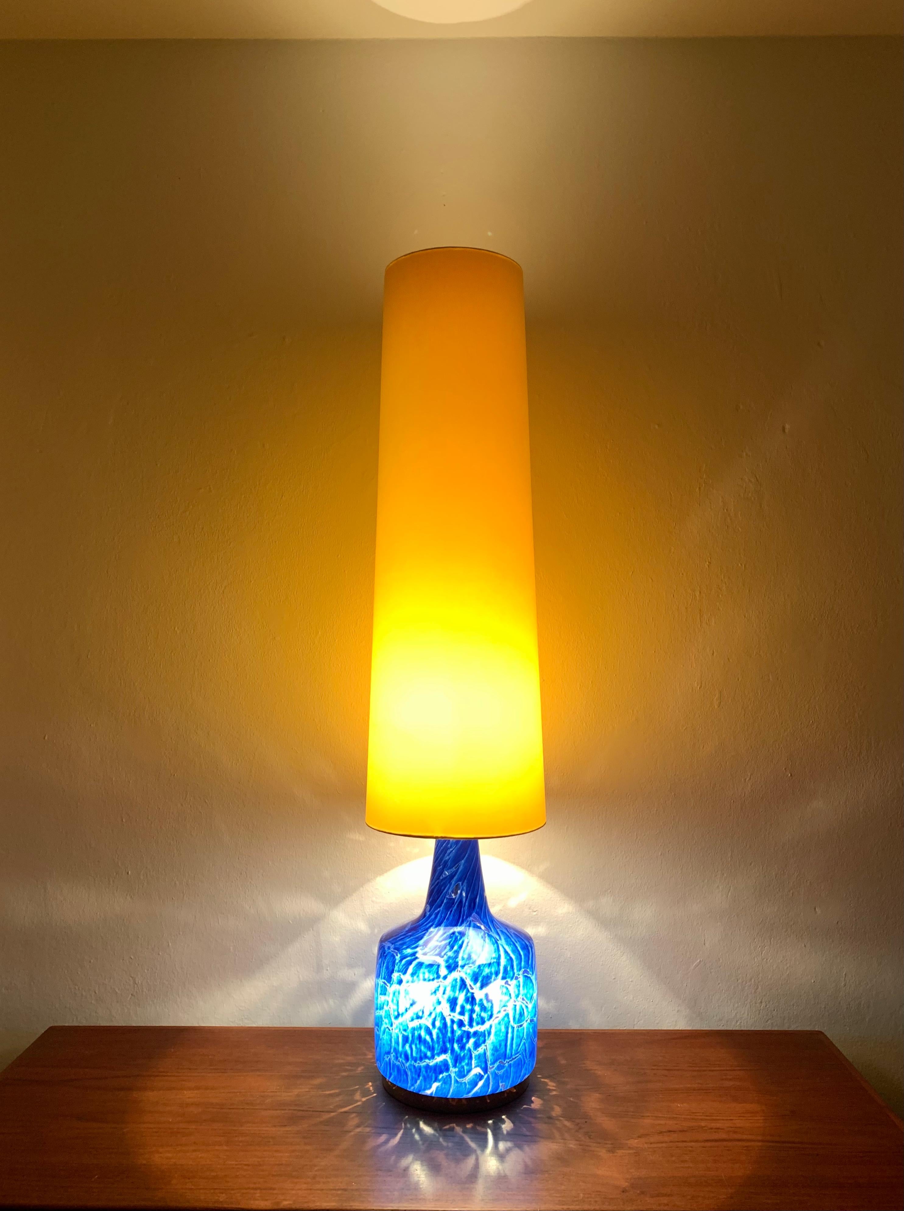 Murano Glass Floor Lamp For Sale 3