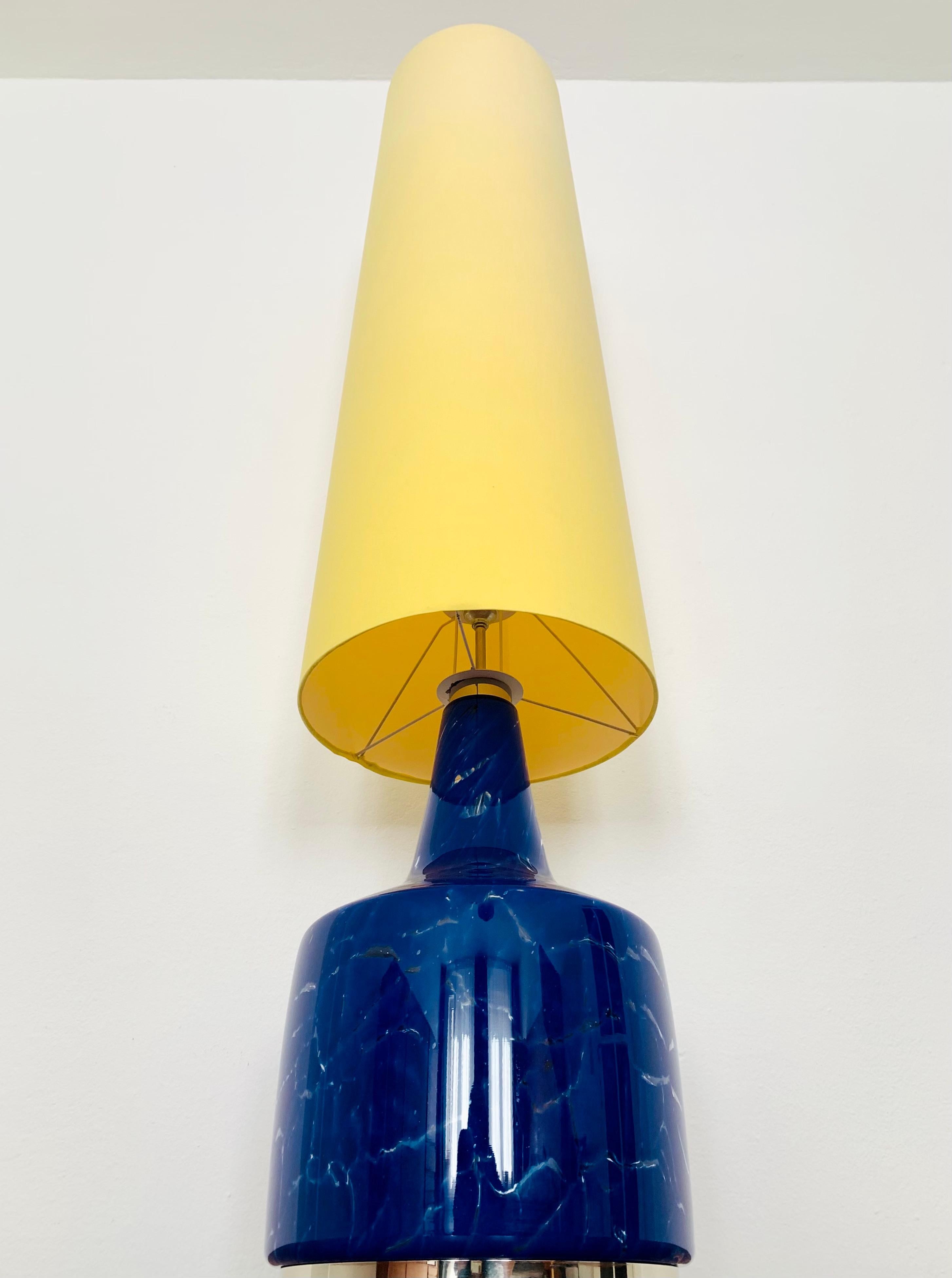 Mid-20th Century Murano Glass Floor Lamp For Sale
