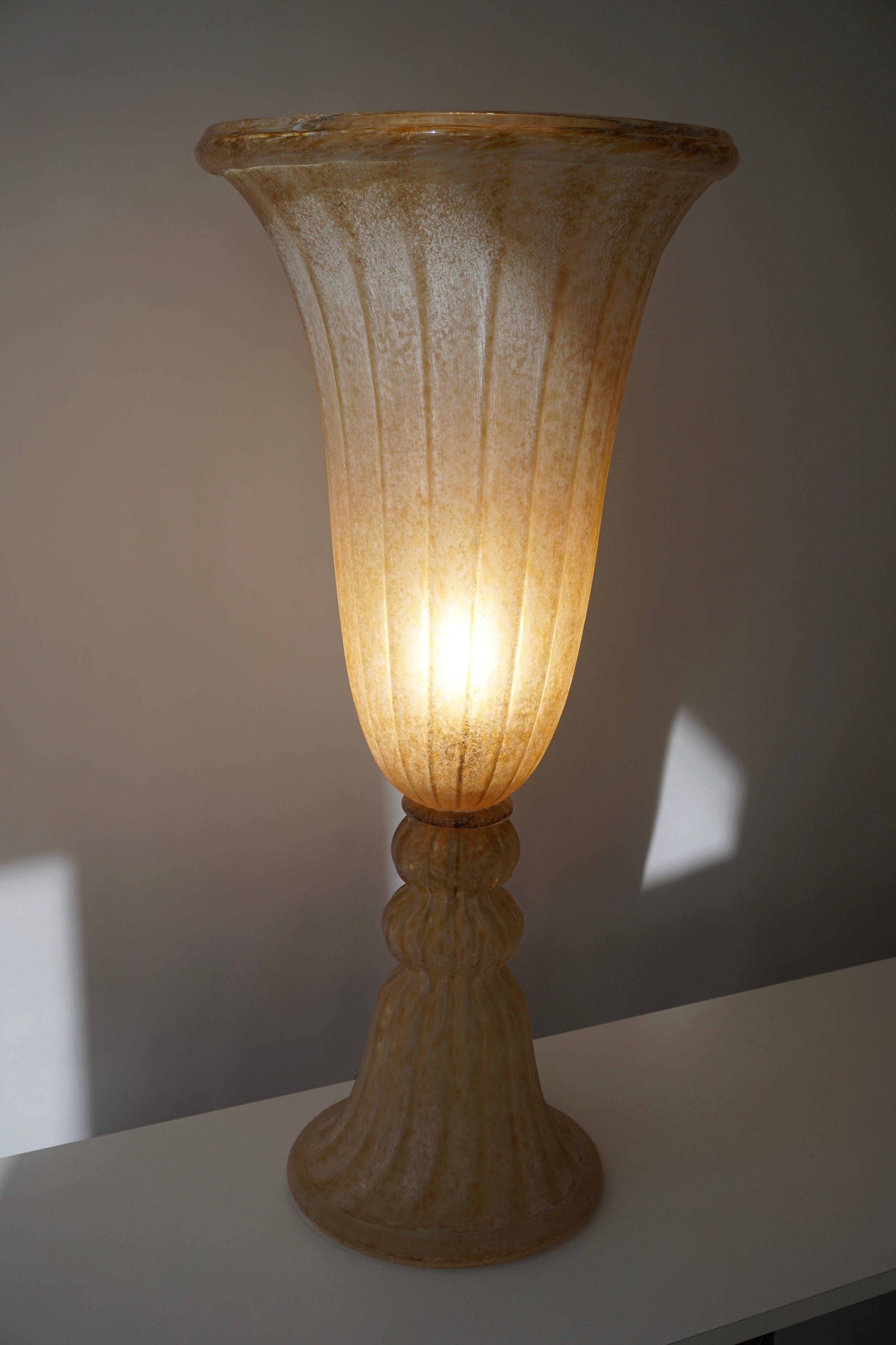 Murano Glass Floor Lamp For Sale 1