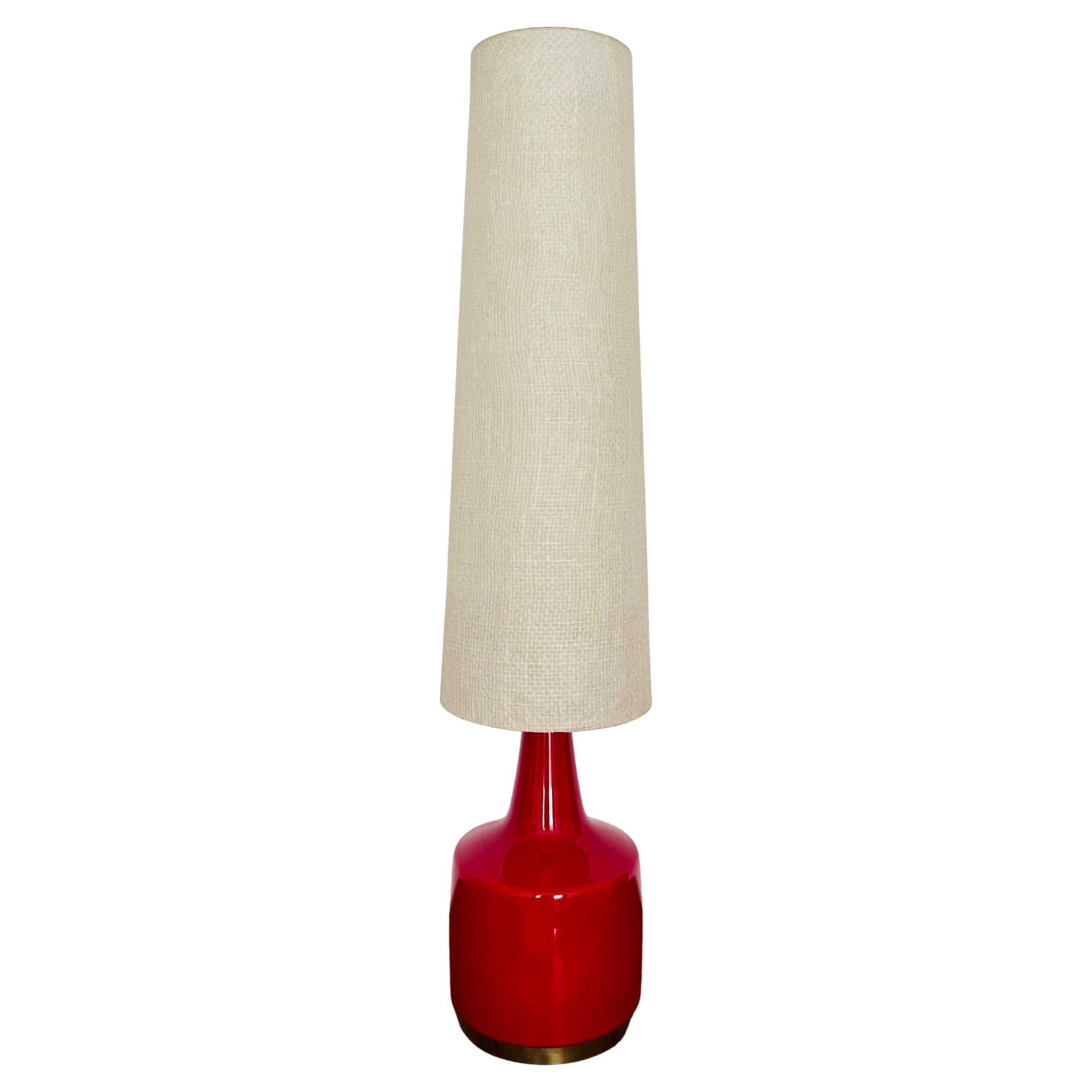 Lámpara de pie de cristal de Murano en venta
