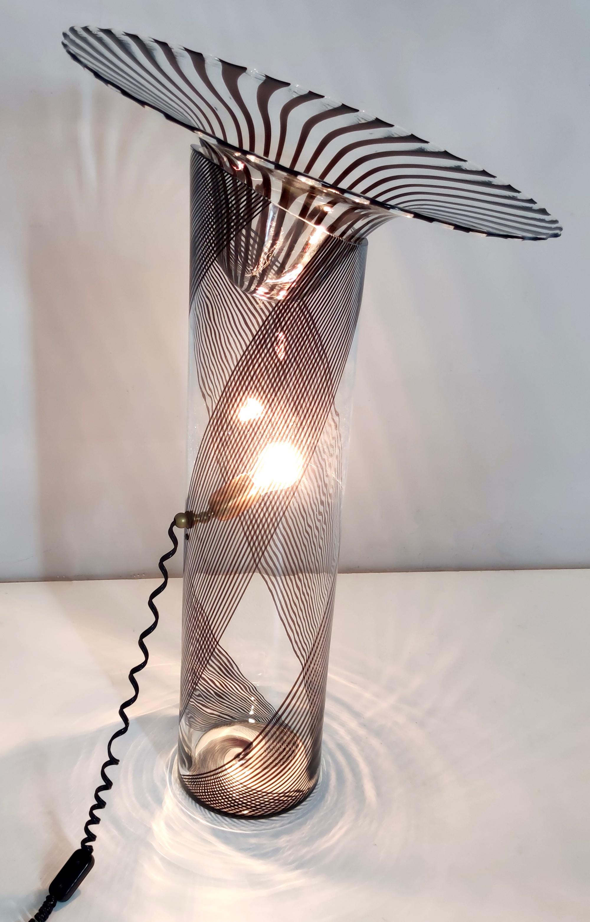 Murano Glass Floor Lamp 