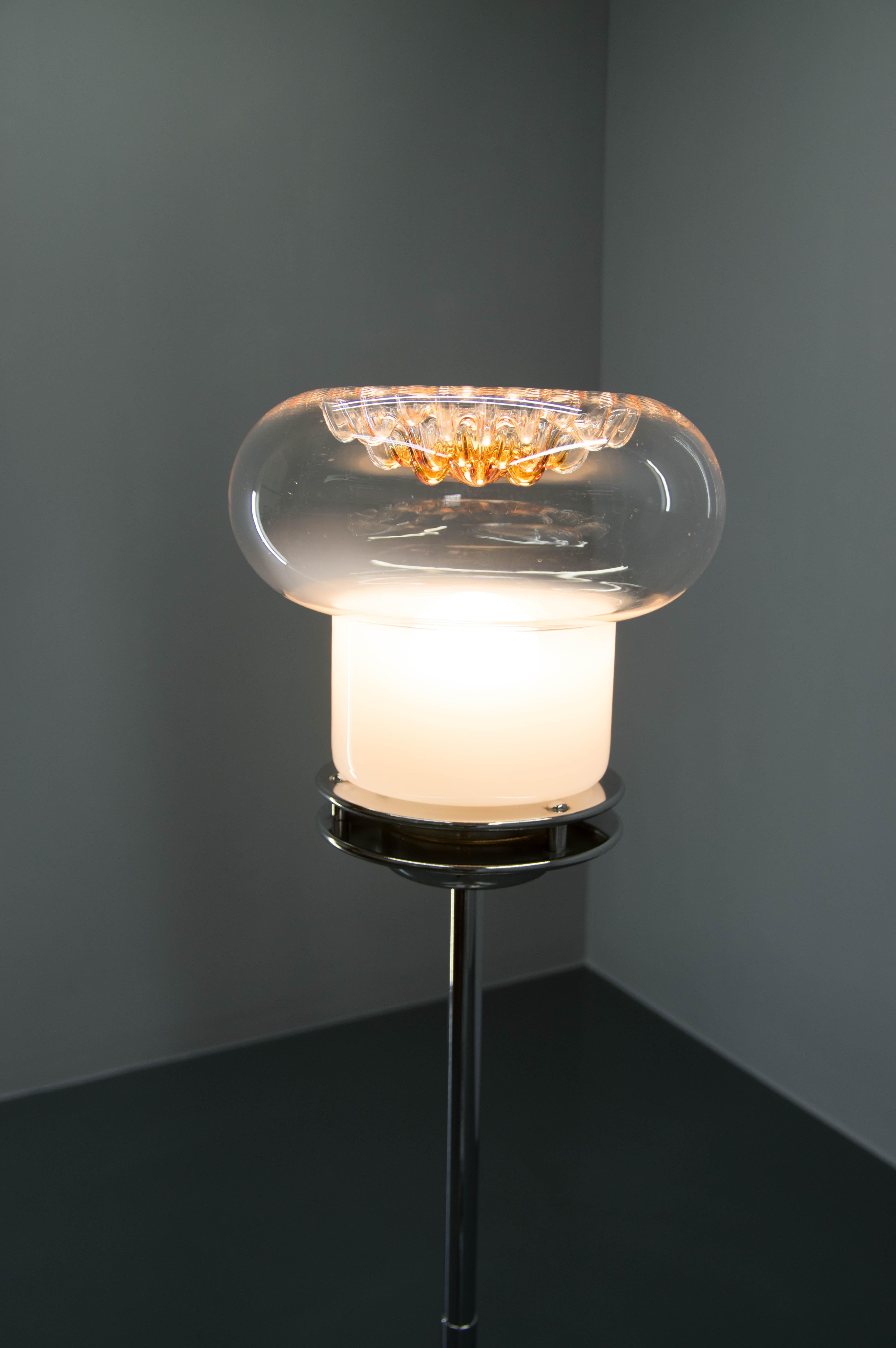 Murano Glass Floor Lamp, Italy, 1980s For Sale 3