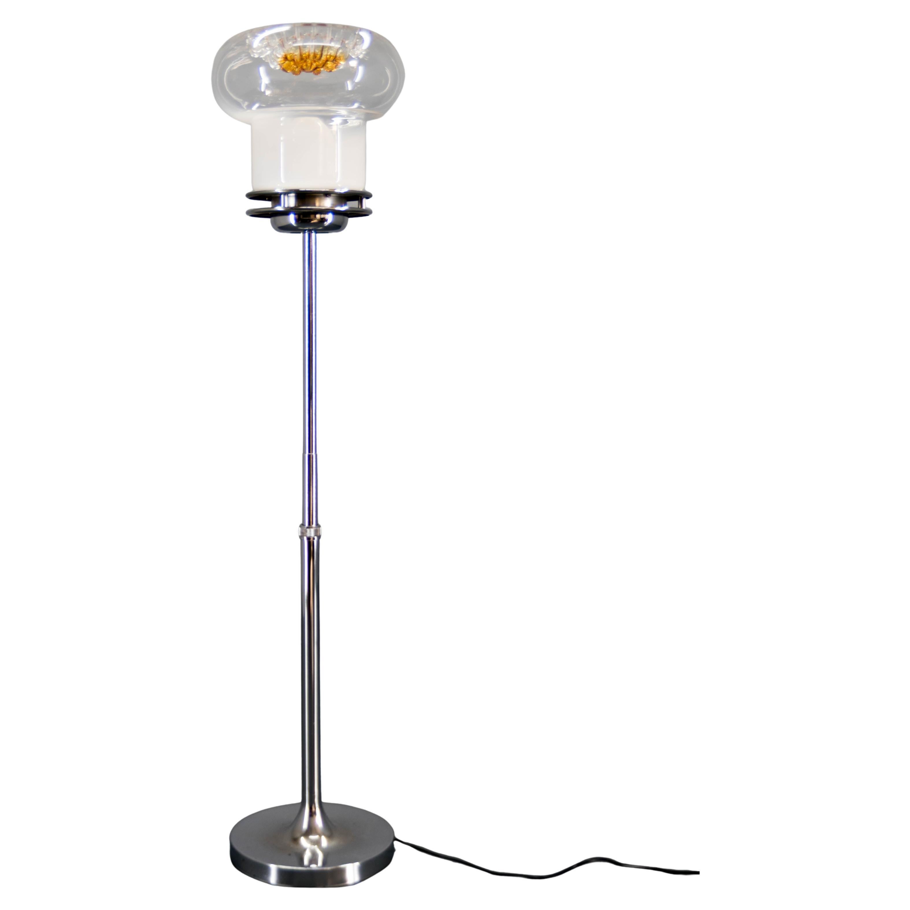 Murano Glas Stehlampe, Italien, 1980er Jahre