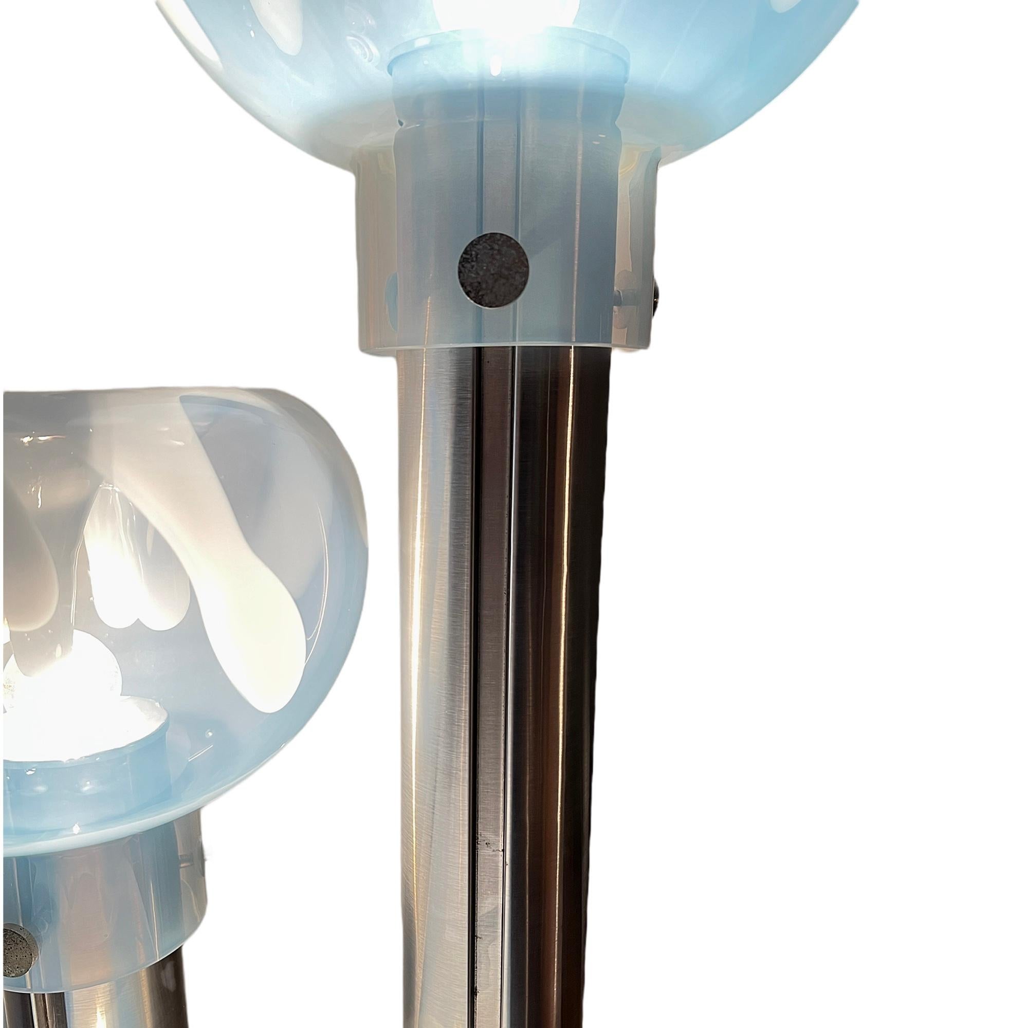Late 20th Century Murano Glass floorlamp from Toni Zuccheri for Veart, 70er  Vintage