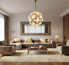 Murano glass Flower Sputnik chandelier