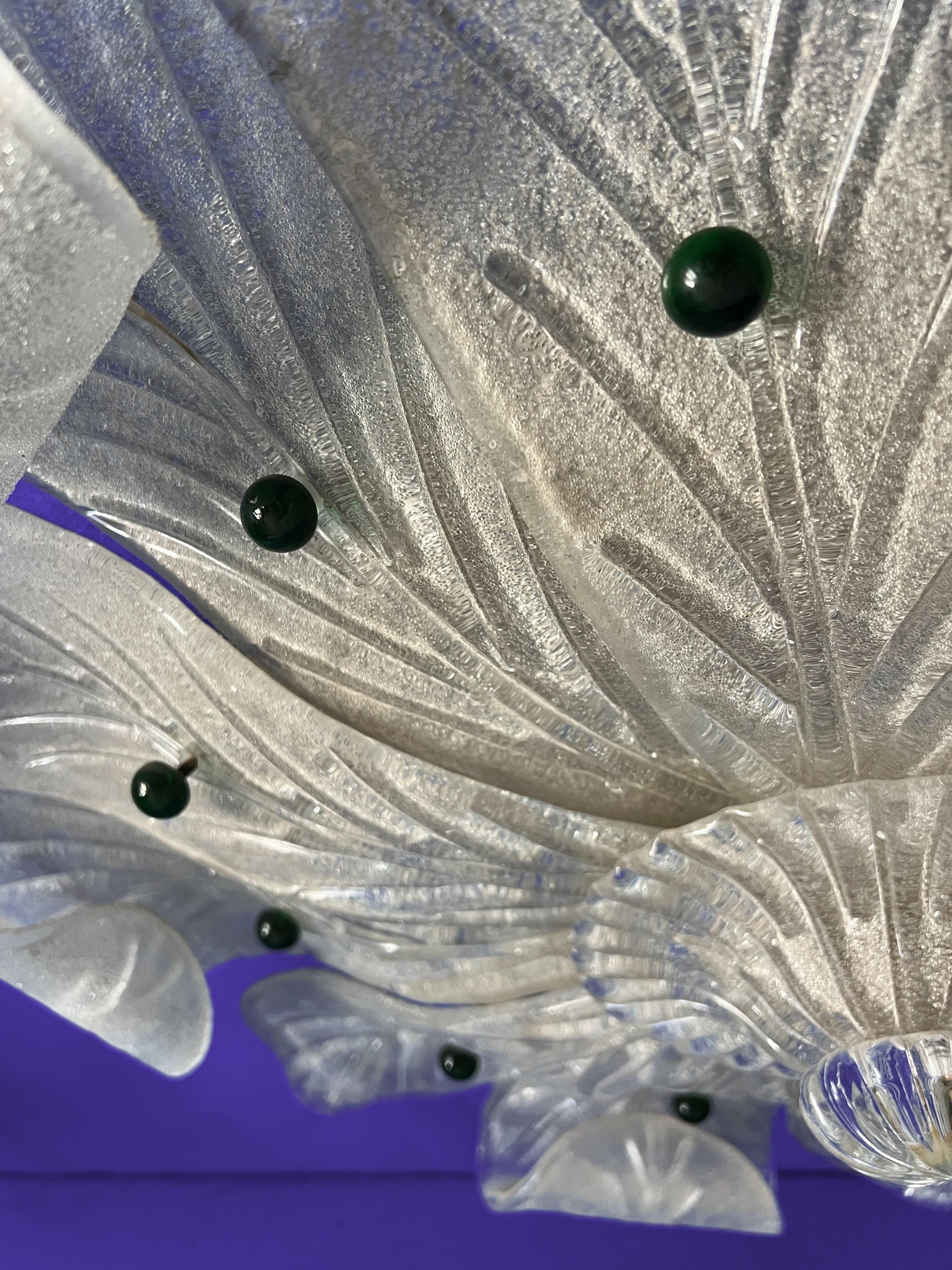 Encastré en verre de Murano, 1970 en vente 3