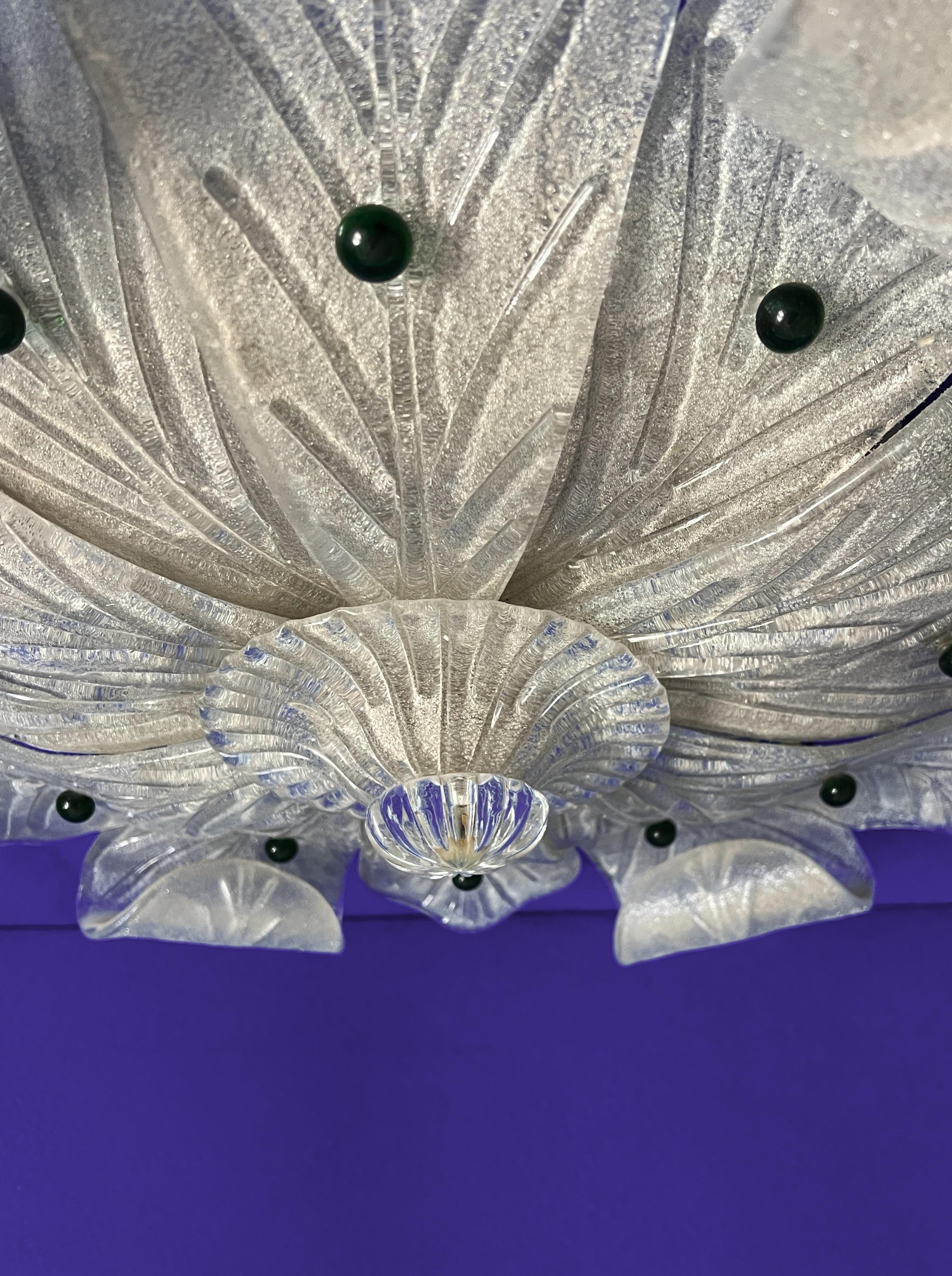 20ième siècle Encastré en verre de Murano, 1970 en vente