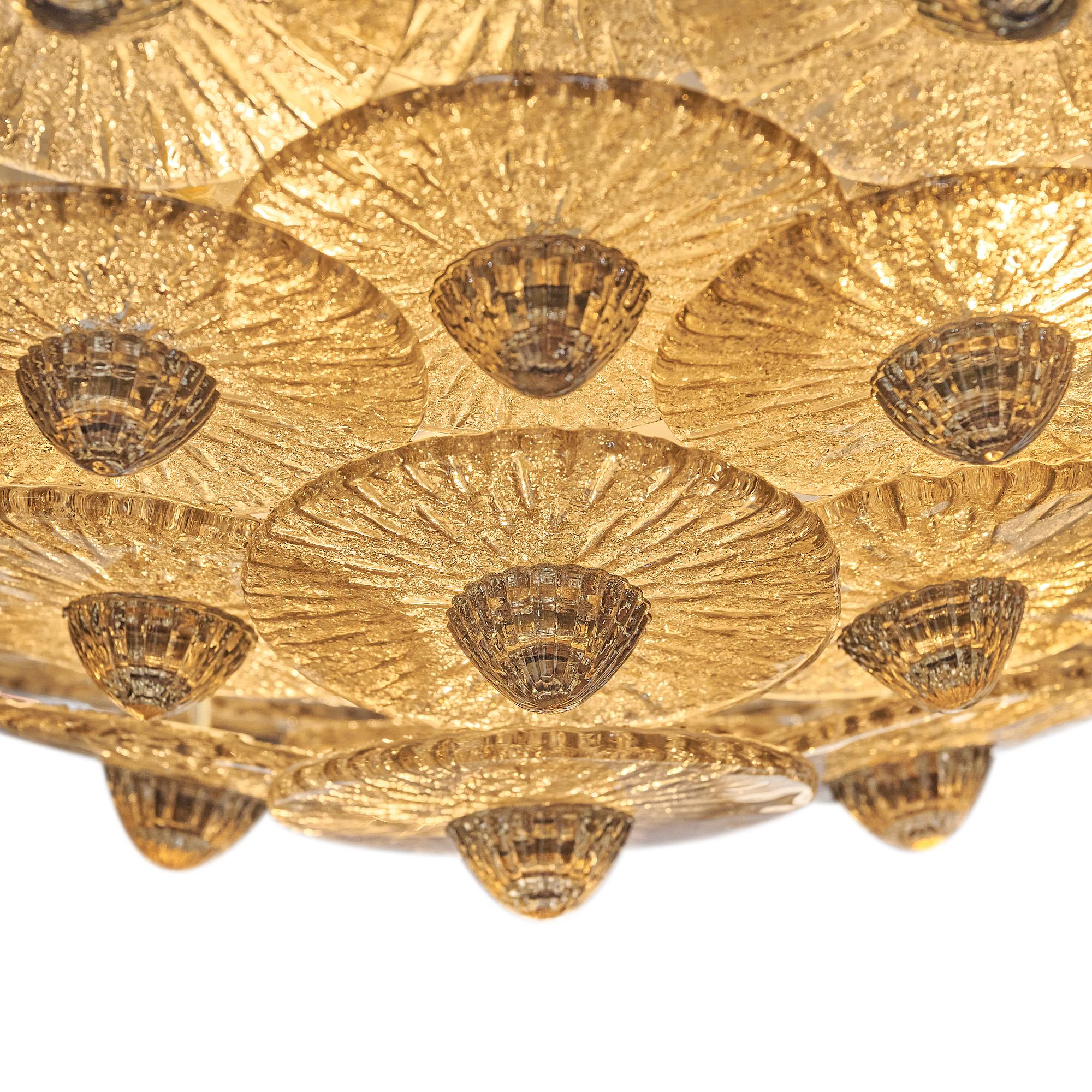 Lampada da incasso in vetro di Murano di Carlo Nason In condizioni Nuovo in vendita a Austin, TX