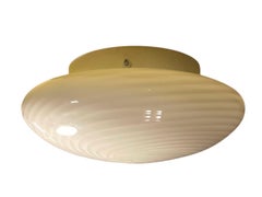 Murano Glass Flush Mount by Vetri 30cm, Italy, late 1970s