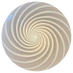 Murano Glass Flush Mount by Vetri 40cm, Italy, late 1970s