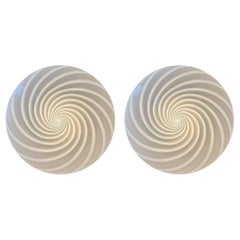 Murano Glass Flush Mount by Vetri 40cm, Italy, late 1970s