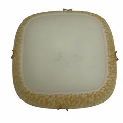 Murano Glass Flush Mount Ceiling Light, Italy, 1980s