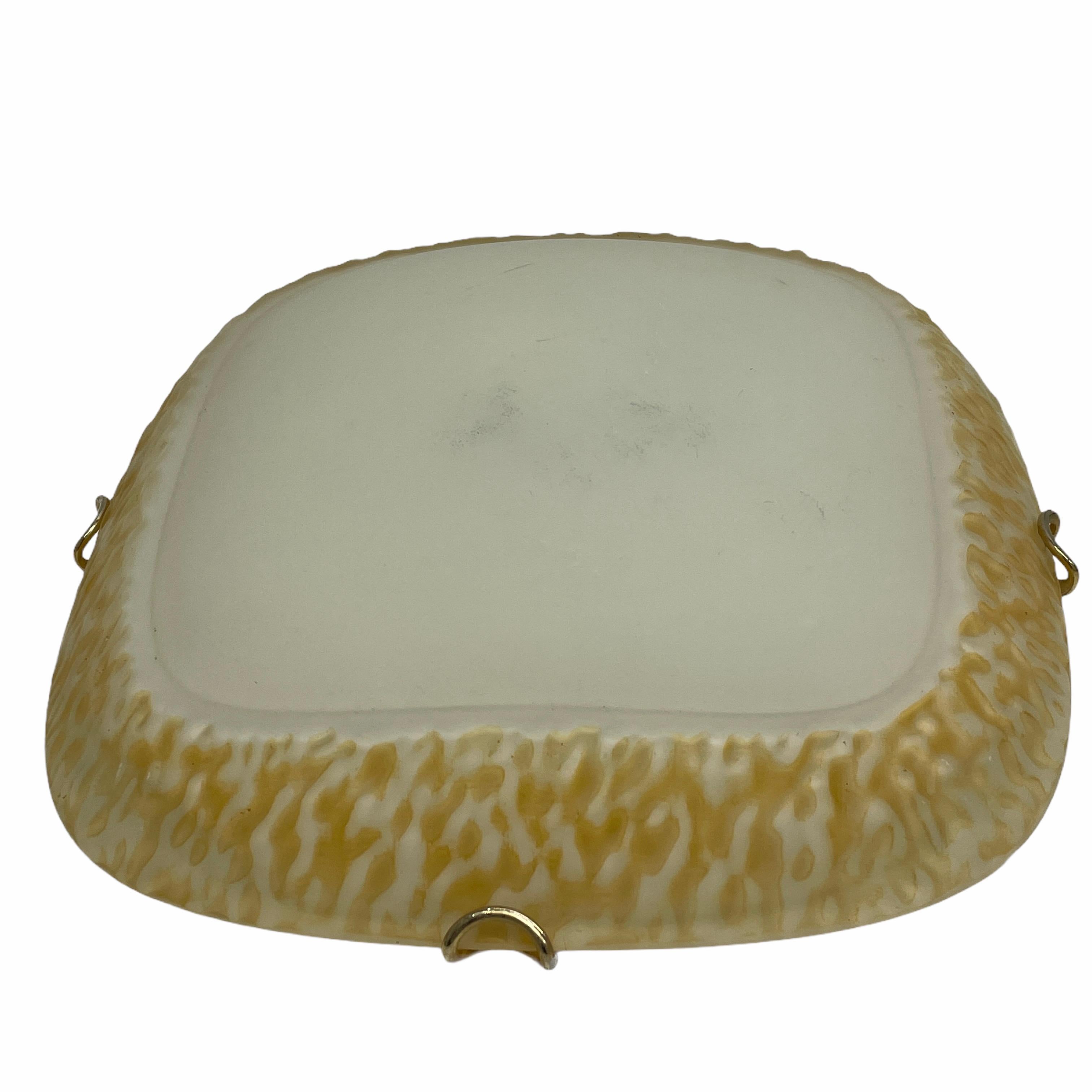 Deckenleuchte aus Muranoglas, Italien, 1980er-Jahre (Moderne der Mitte des Jahrhunderts) im Angebot