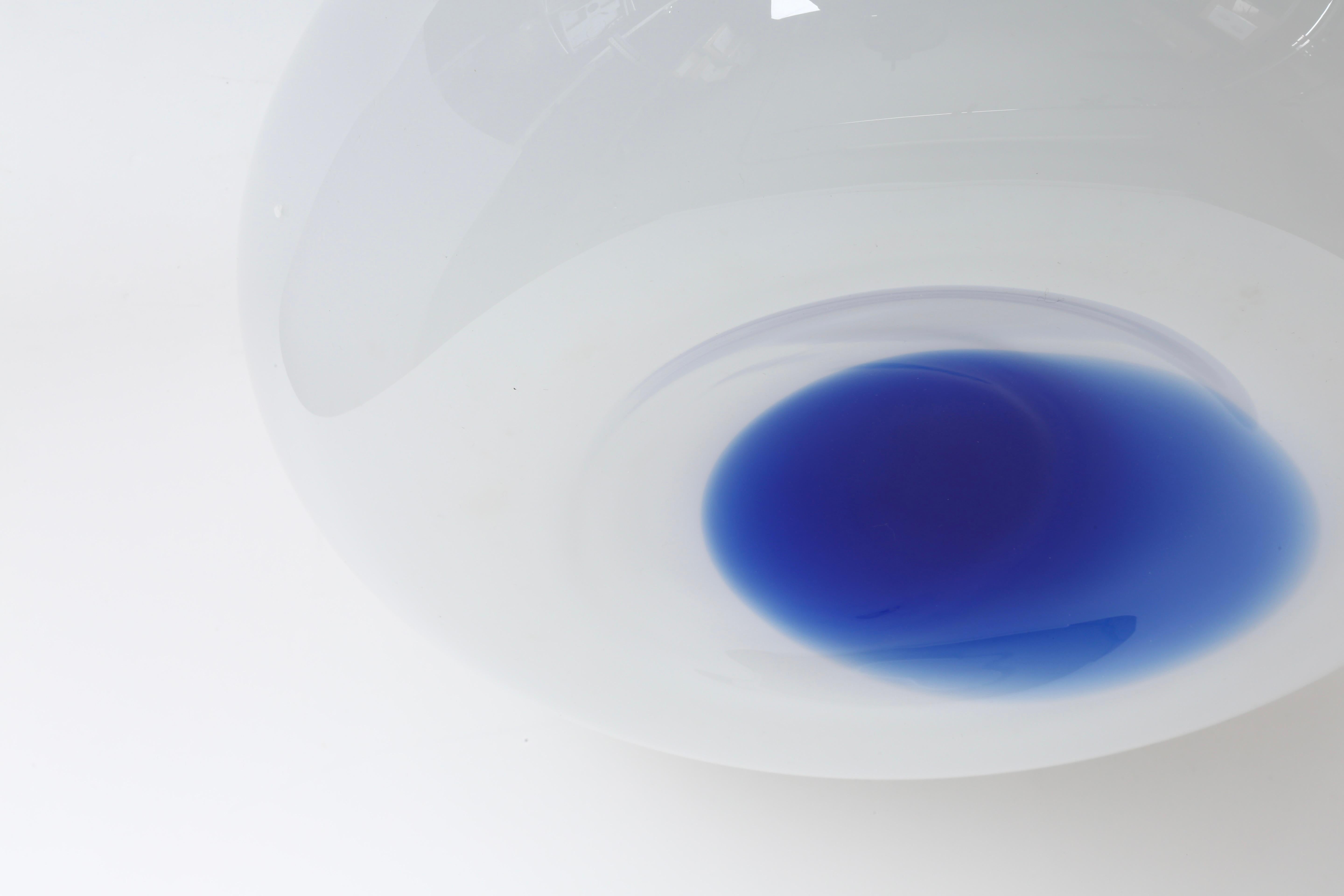 Plafonnier à encastrer en verre de Murano, Italie vers les années 1960 en vente 1