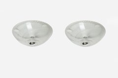 Murano Glass Flush Mount Ceiling or Wall Lights, Italy circa 1960s