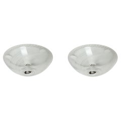 Murano Glass Flush Mount Ceiling or Wall Lights, Italy circa 1960s