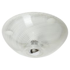 Murano Glass Flush Mount Ceiling or Wall Lights, Italy circa 1960s