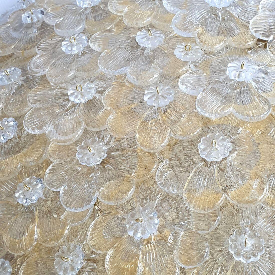 Lampadario a incasso in vetro di Murano, Italia in vendita 2