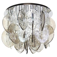 Murano Glass Flush Mount Designed by Carlo Nason for Kalmar, 1960s