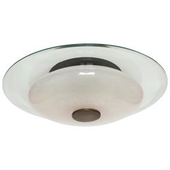 Murano Glass Flush Mount, Large