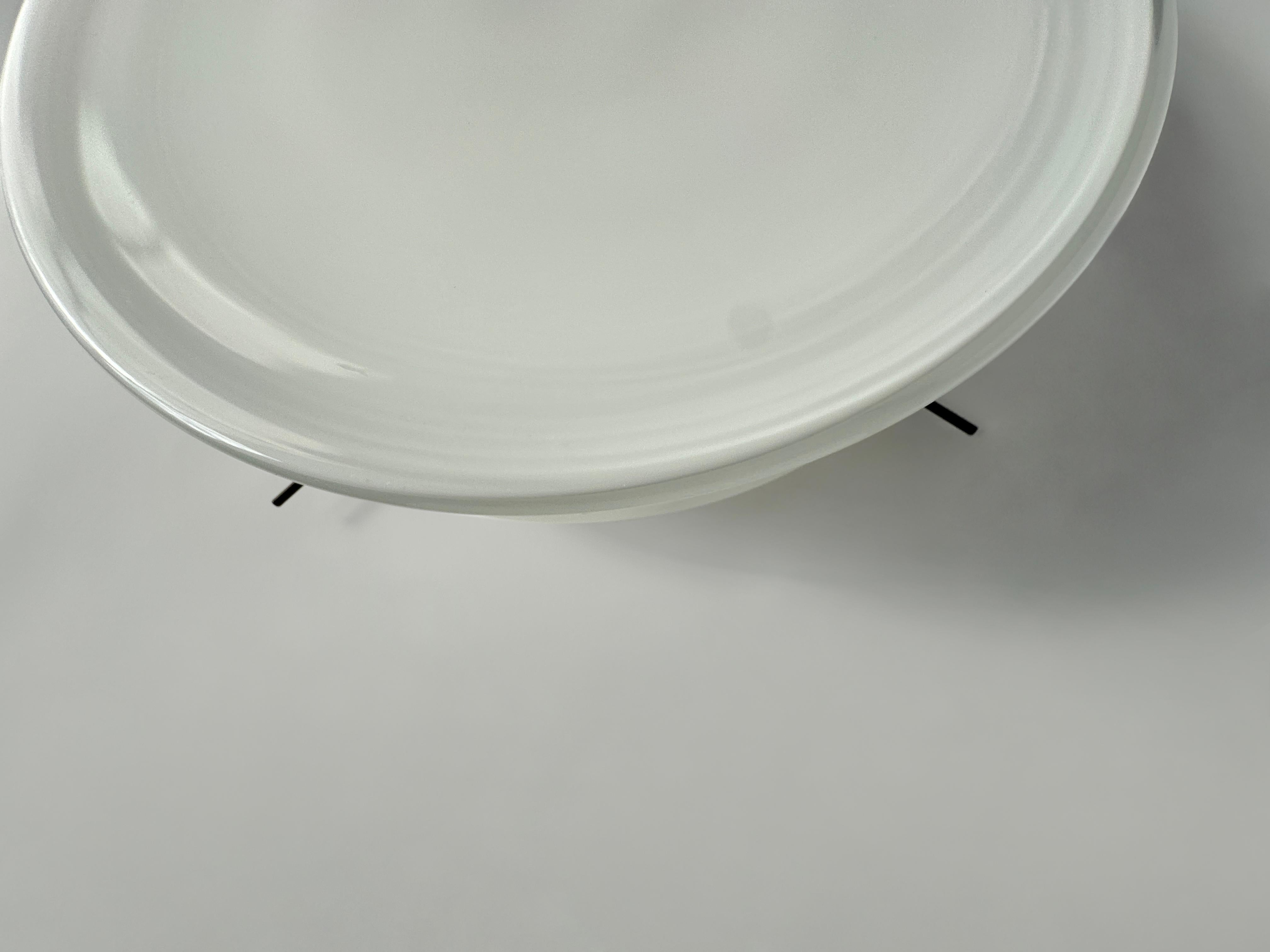 Murano Glass Flush Mount Light by Vistosi, attributed circa 1960s For Sale 3