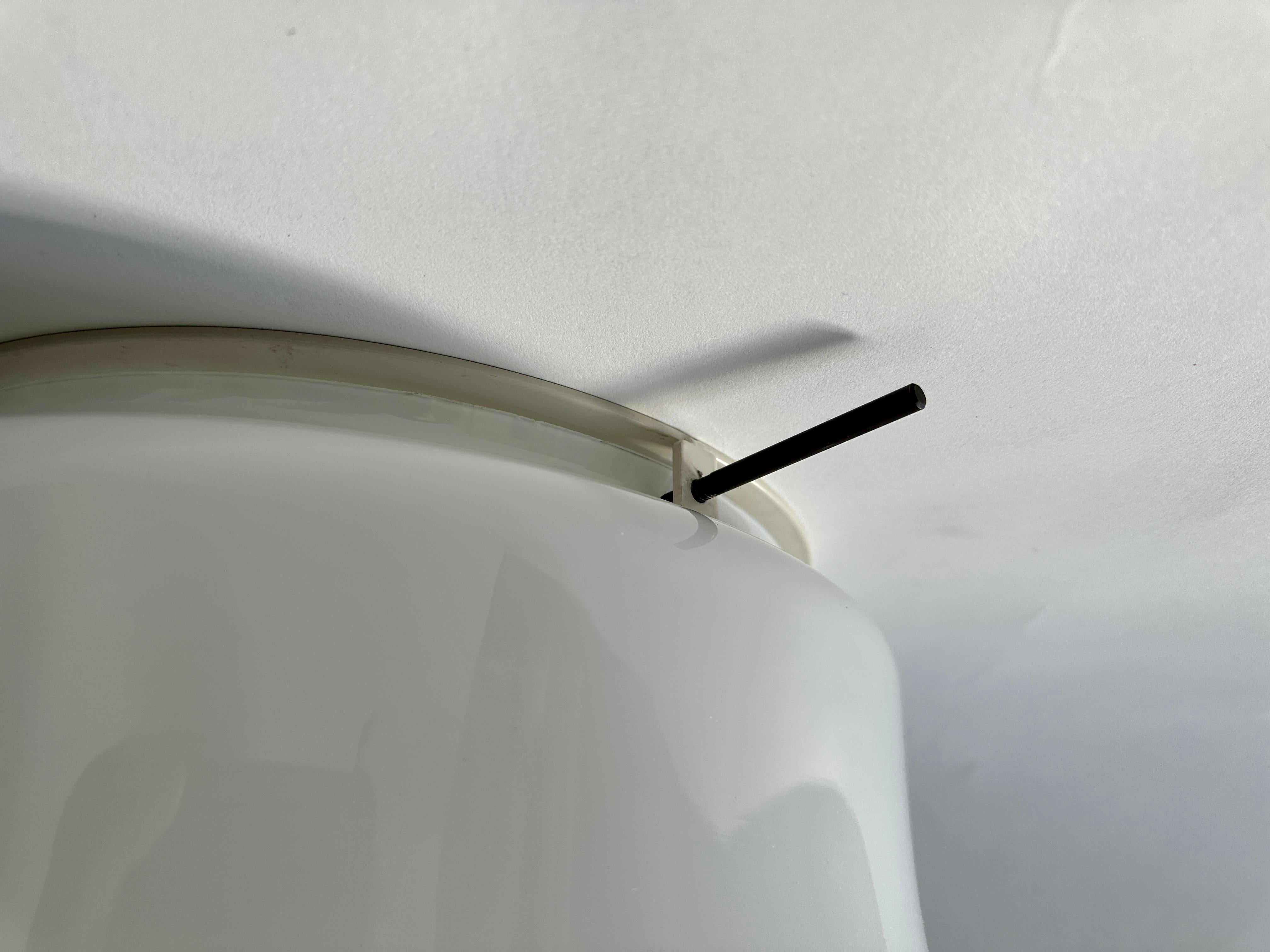Murano Glass Flush Mount Light by Vistosi, attributed circa 1960s For Sale 9