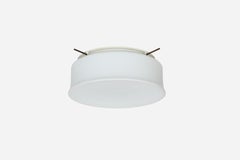 Murano Glass Flush Mount Light by Vistosi, attributed Italy circa 1960s