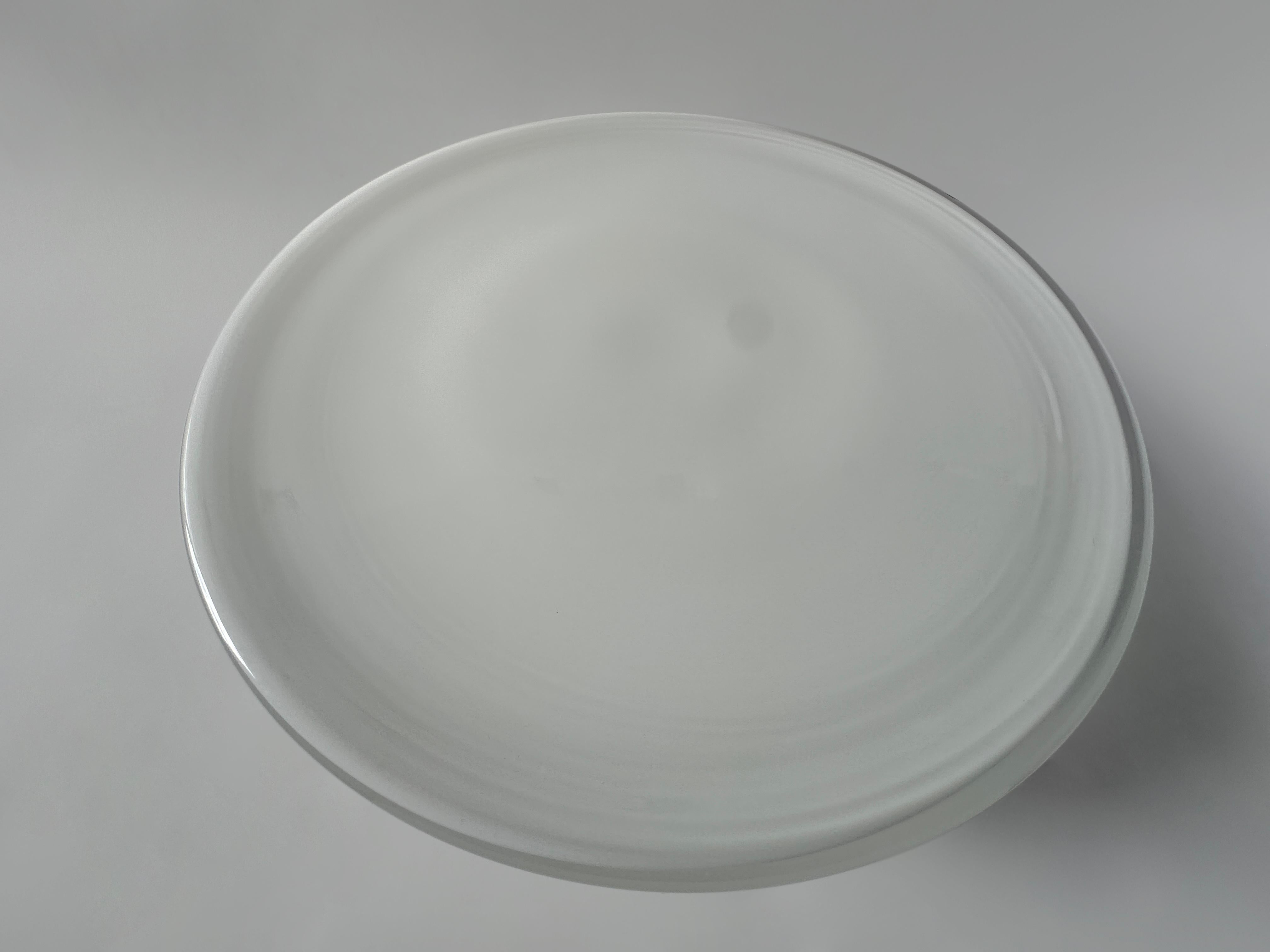 Murano Glass Flush Mount Light by Vistosi, attributed circa 1960s For Sale 2
