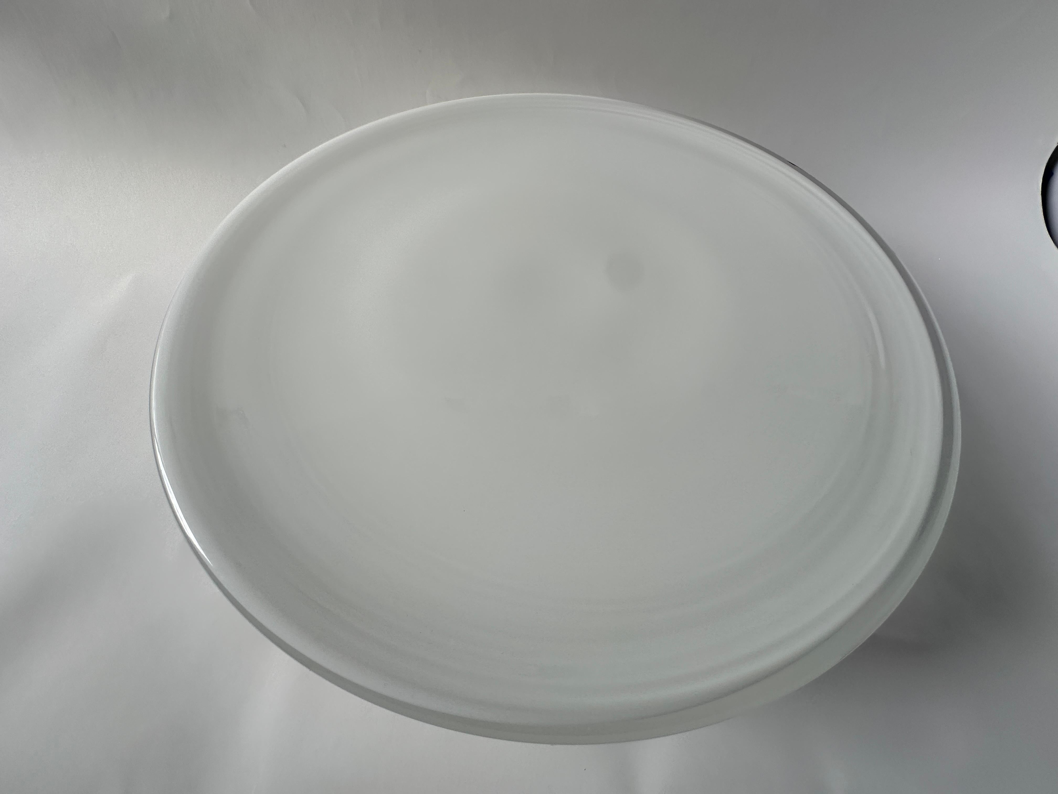 Murano Glass Flush Mount Light by Vistosi, attributed circa 1960s For Sale 2