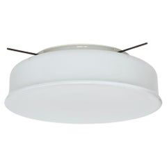 Murano Glass Flush Mount Light by Vistosi, attribué circa 1960s