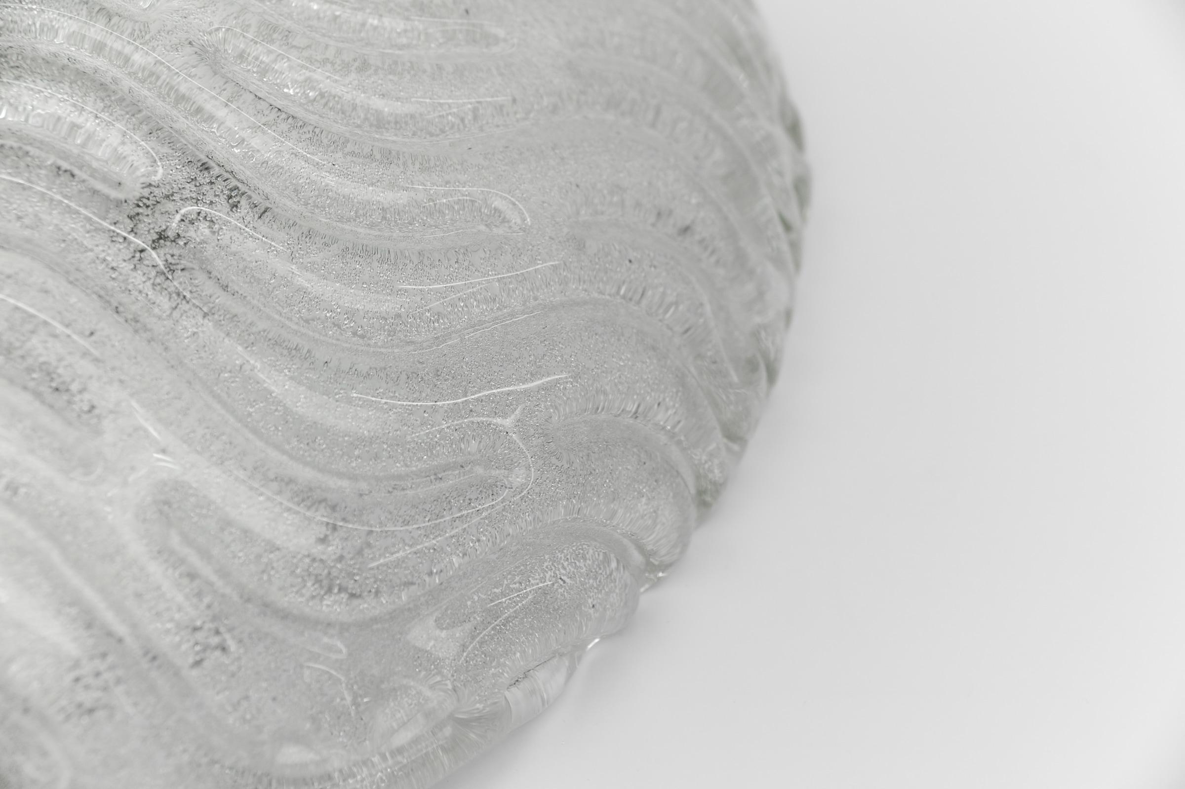 Murano Glass Flush Mount Light 